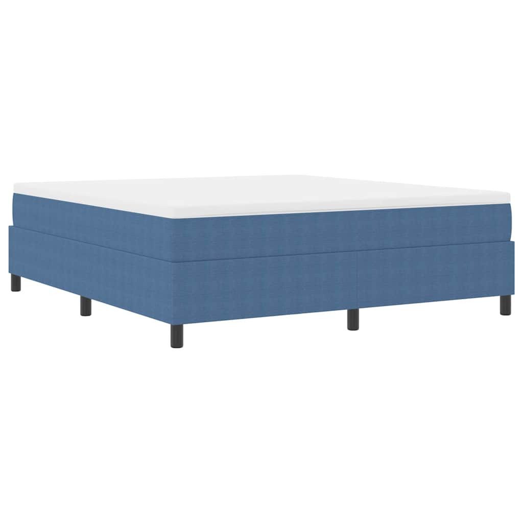 vidaXL Bett Boxspringbett Blau 180 x günstig online kaufen