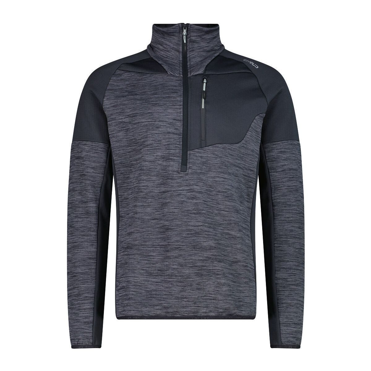 CMP Sweatshirt MAN Fleece Sweat Vielseitiger Herren-Sweat mit Grid-Tech für Atmungsaktivität und