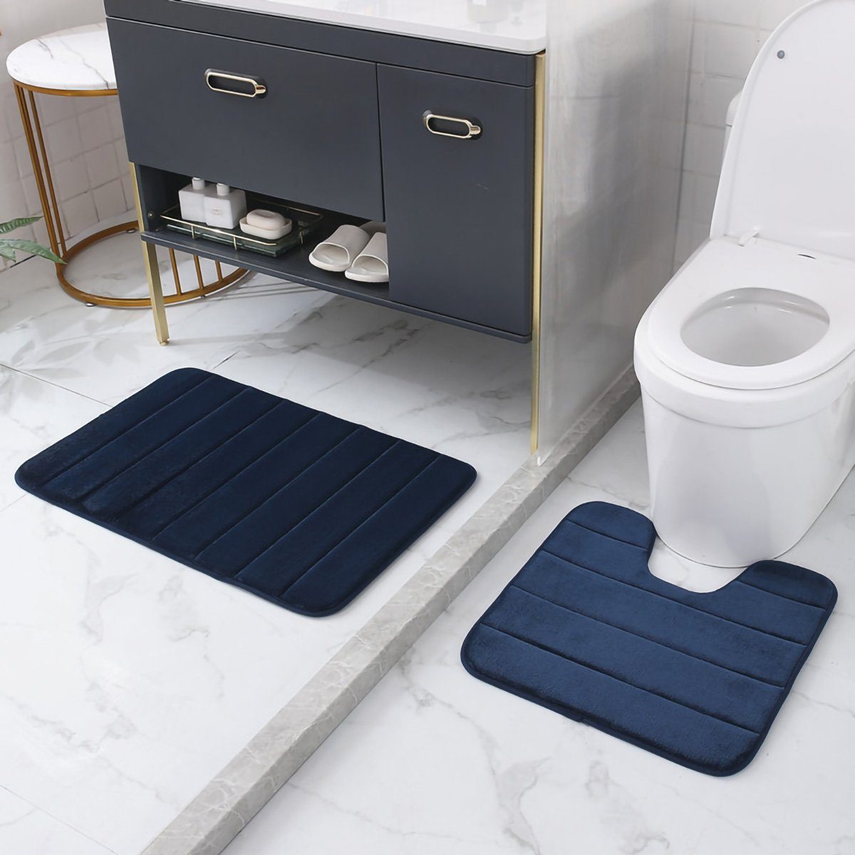 Kaufe Badezimmer saugfähige rutschfeste Matte Türmatte Toilette