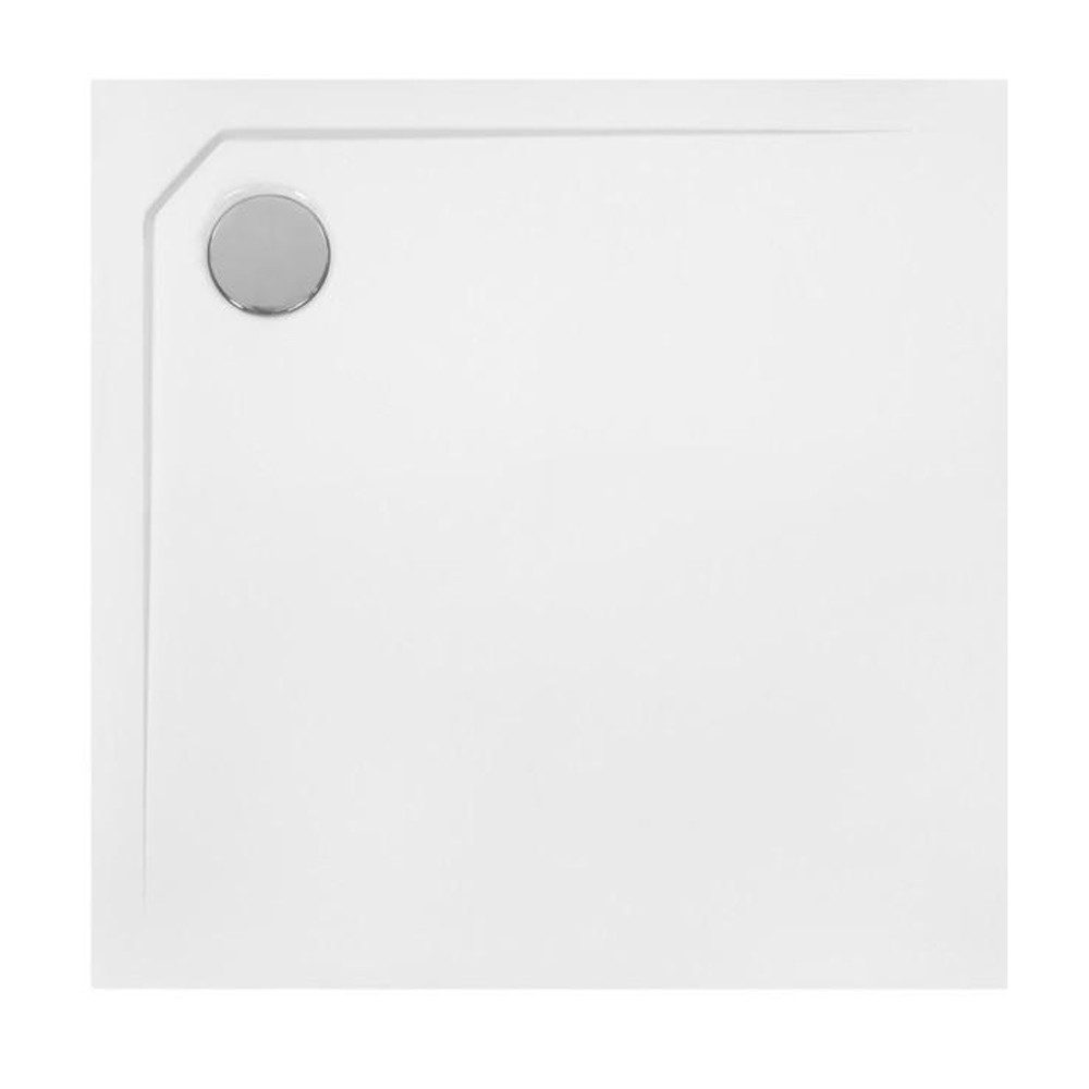 Xlmoebel Duschwanne Dusche Wannen-Set mit flacher Acryl-Brausewanne und Ablaufgarnitur., Duschwanne, Hergestellt in Europa