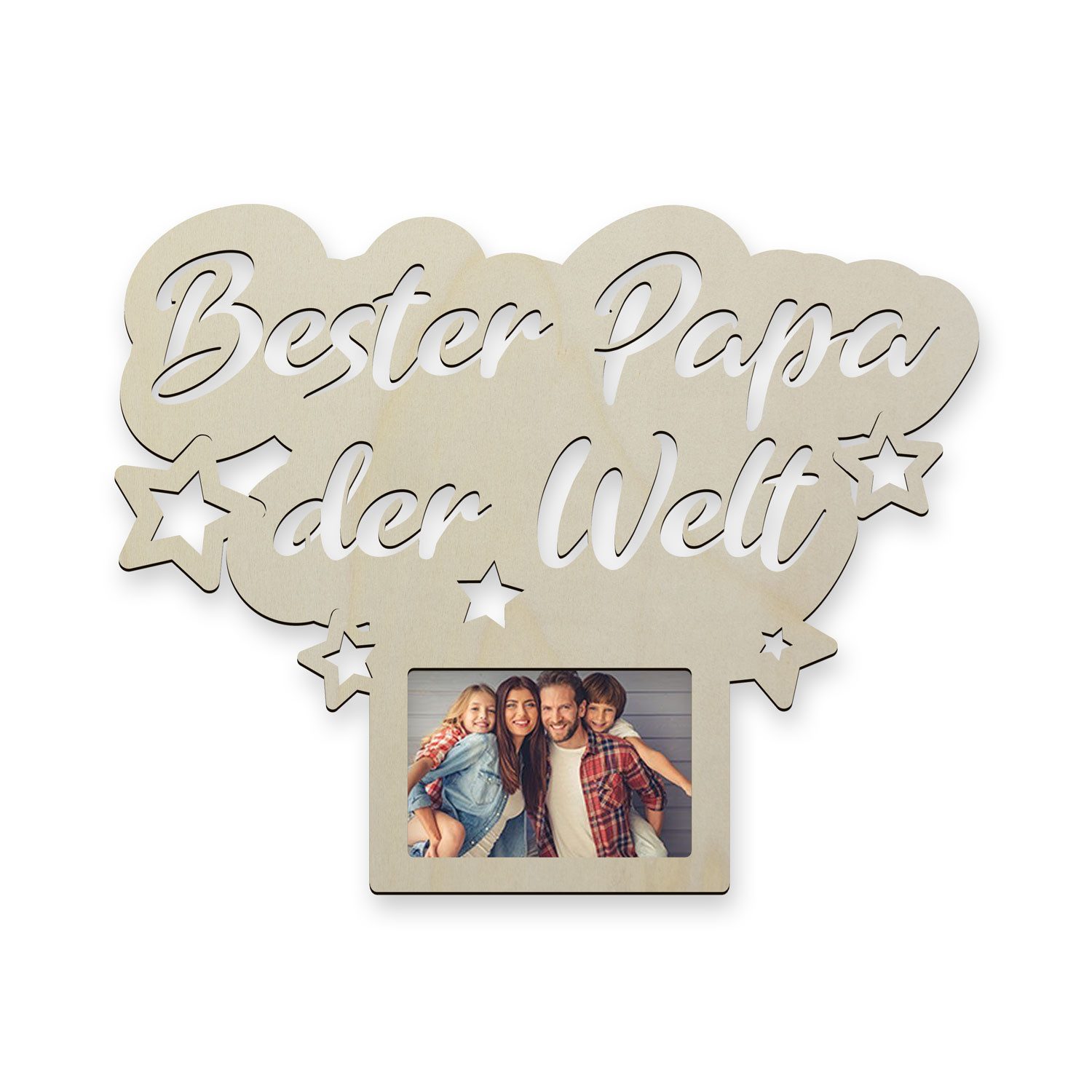 Namofactur LED-Bilderrahmen Bester Papa der Welt, günstig online kaufen