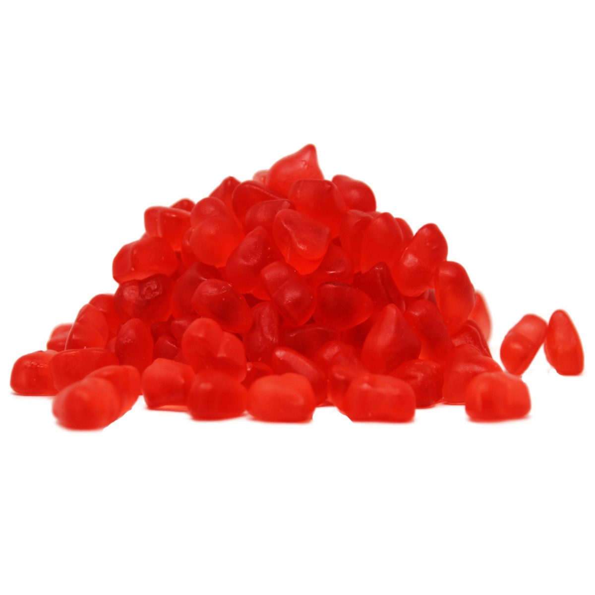 Yummi Yummi Süßigkeit, Yummi Yummi Fruchtgummi Kirschherzen kleine rote Herzen 3000g