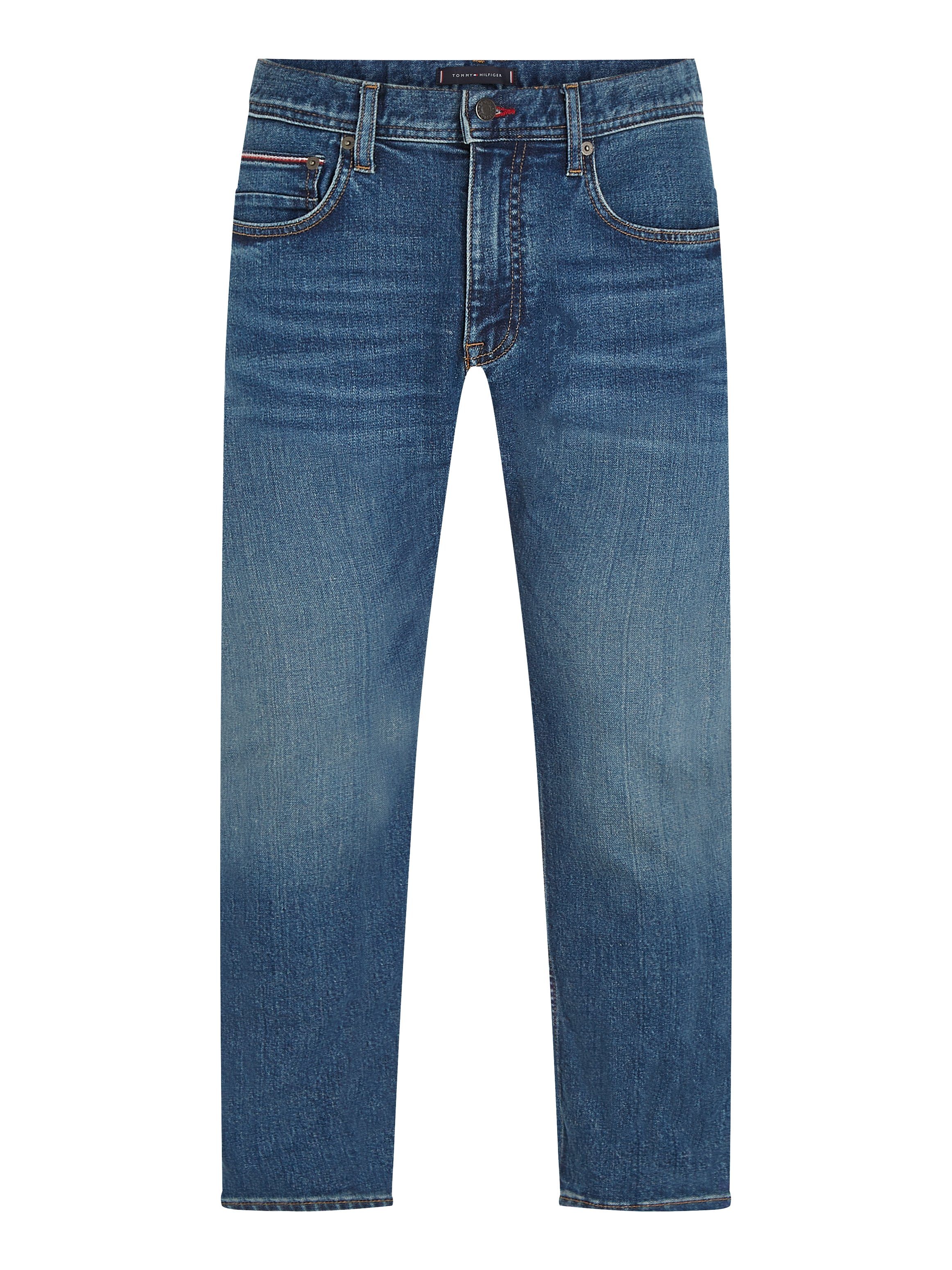 Tommy HOUSTON blue Hilfiger PSTR siegel Tapered-fit-Jeans TAPERED