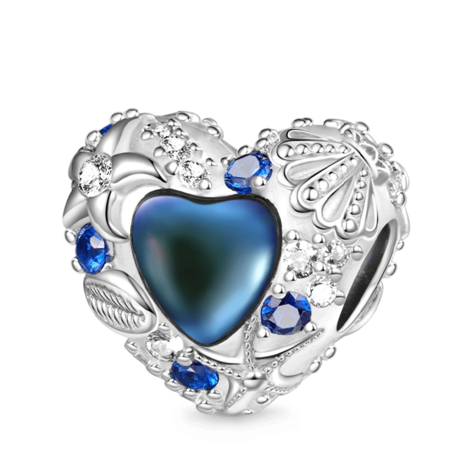 Bead Gnoce Charm Meereswelt HMC009 Silber