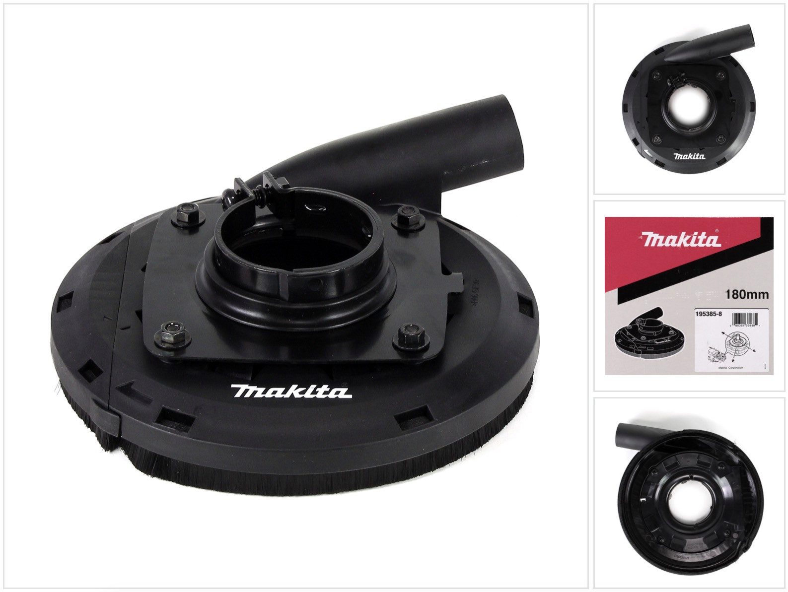 Makita Schleifplatte Absaughaube 180 mm für Makita Winkelschleifer (195385-8)
