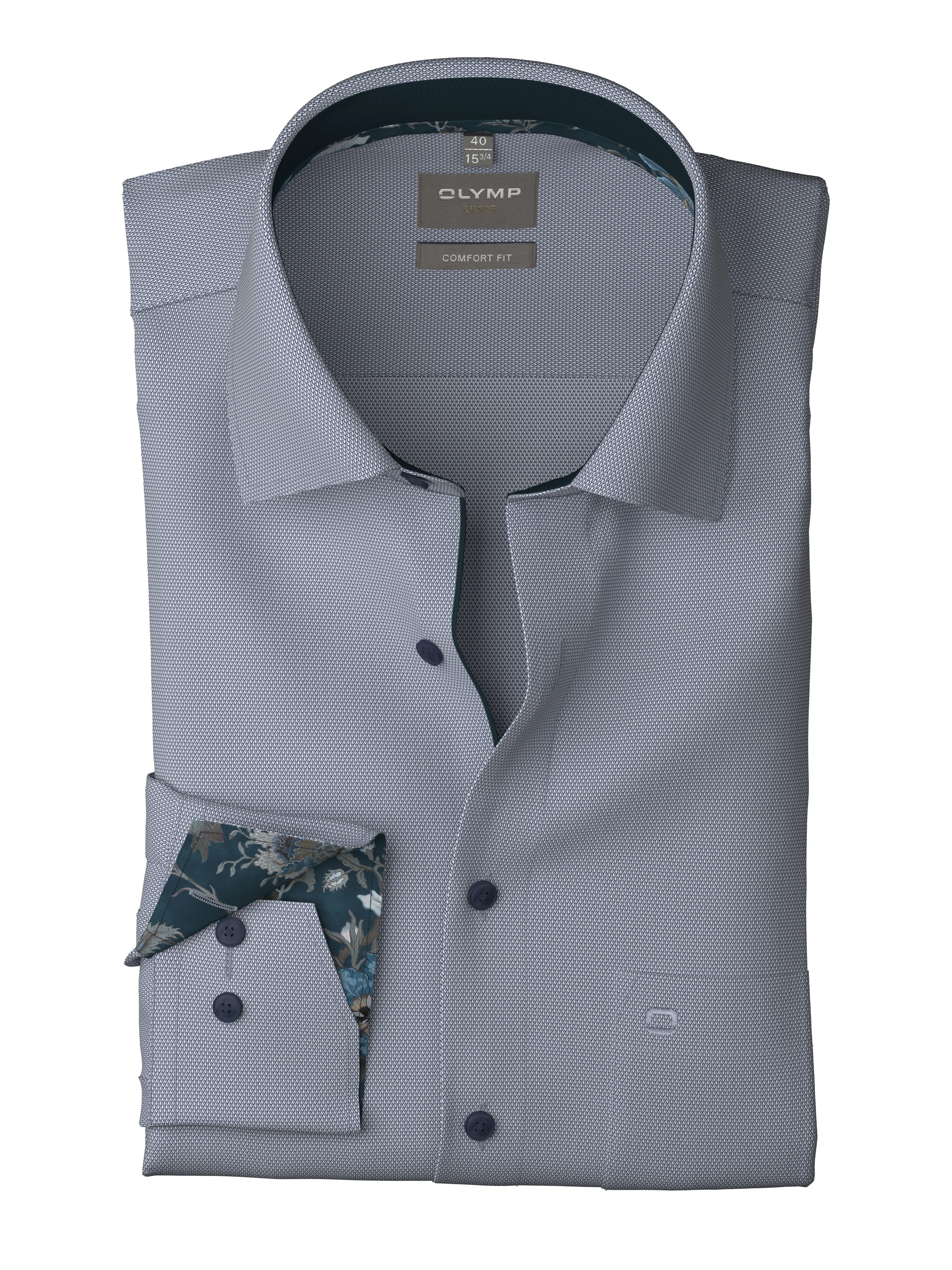 OLYMP Langarmhemd Luxor New-Kentkragen, Businesshemd, comfort fit günstig online kaufen