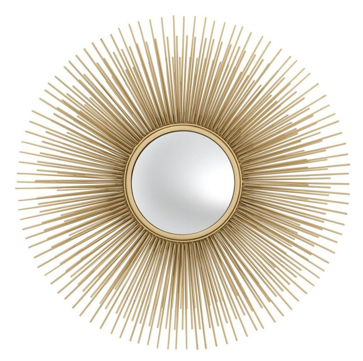 Casa Padrino Spiegel Luxus Wohnzimmer Spiegel Gold - Designer Wandspiegel
