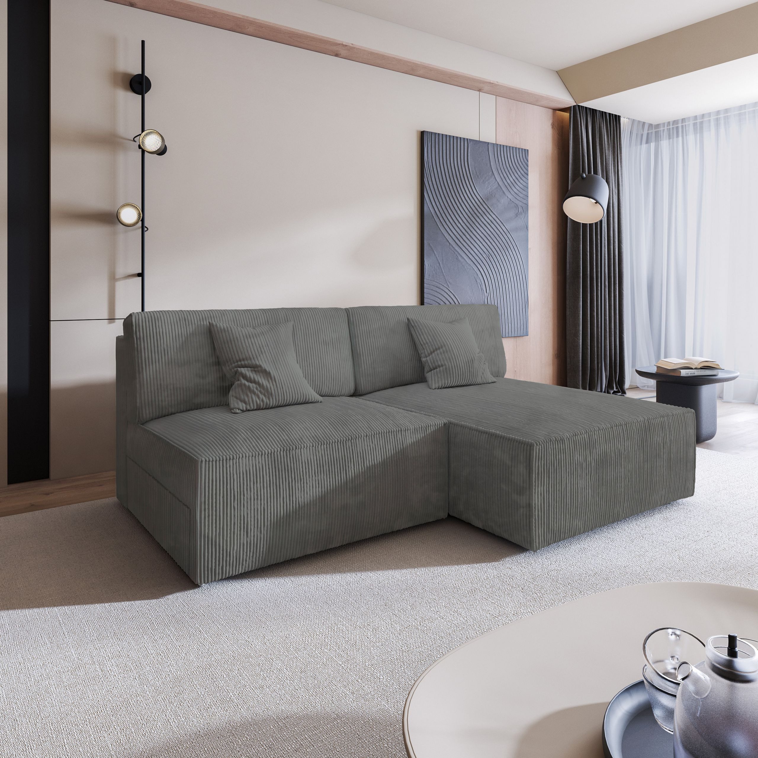 Masseno Ecksofa FIORO mit Schlaffunktion L-Form, günstig online kaufen