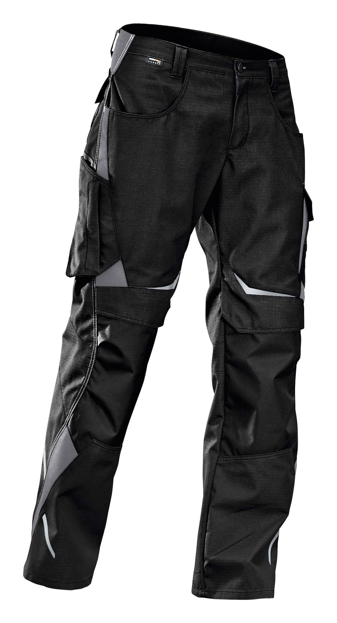 Kübler Arbeitsbundhose Hose Pulsschlag high schwarz / anthrazit Größe 48