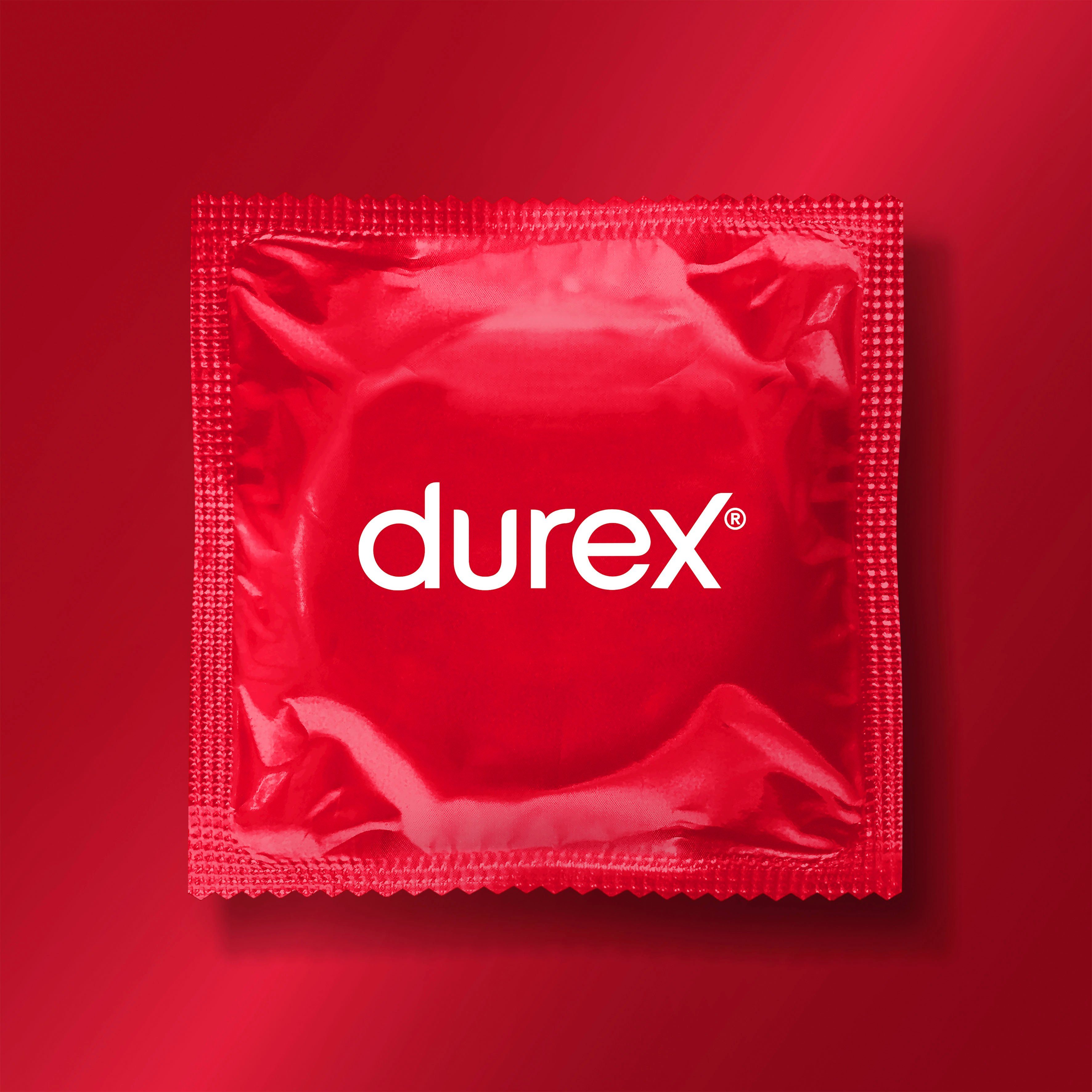 durex XXL-Kondome Gefühlsecht Extra intensives innige ein Zweisamkeit, Dünn und St., große für Gefühl Passform 8 Groß Packung