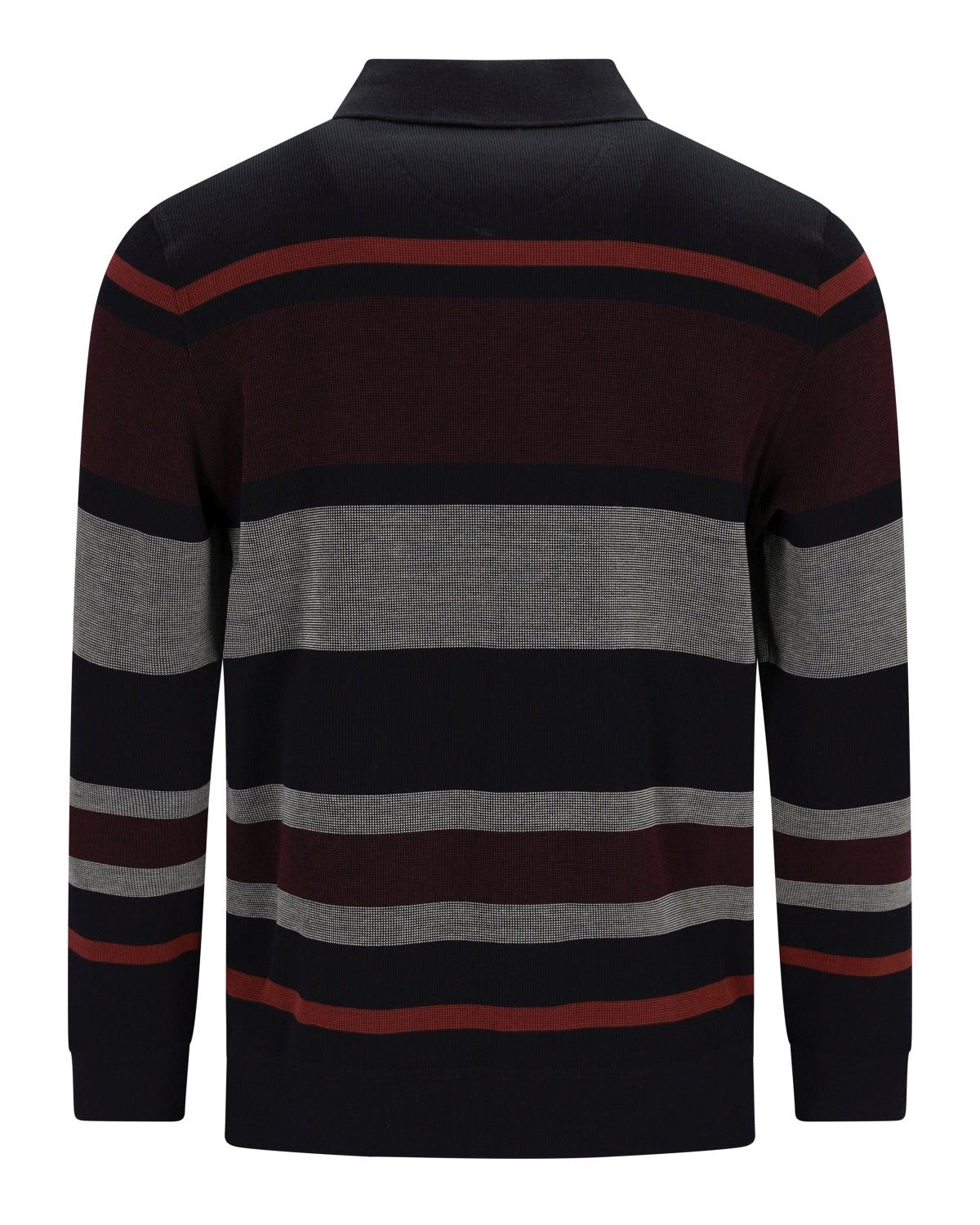 Hajo Sweatshirt Sweatshirt in Zweitonringel allover - stay fresh-Qualität günstig online kaufen