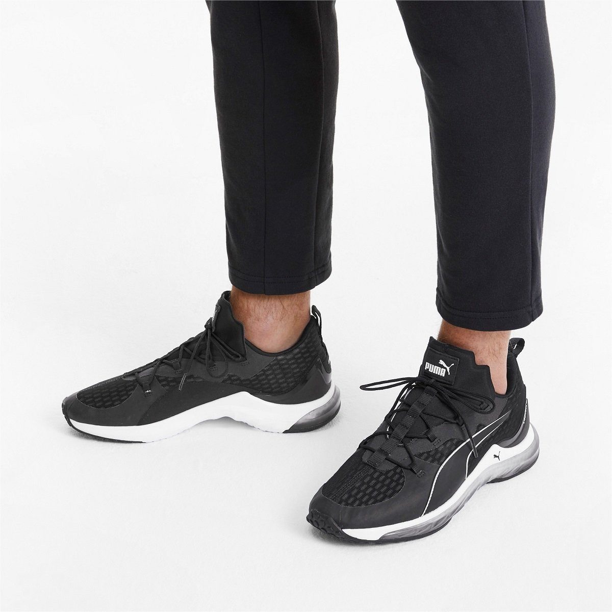 PUMA LQDCELL Hydra schwarz/weiss Herren Sneaker