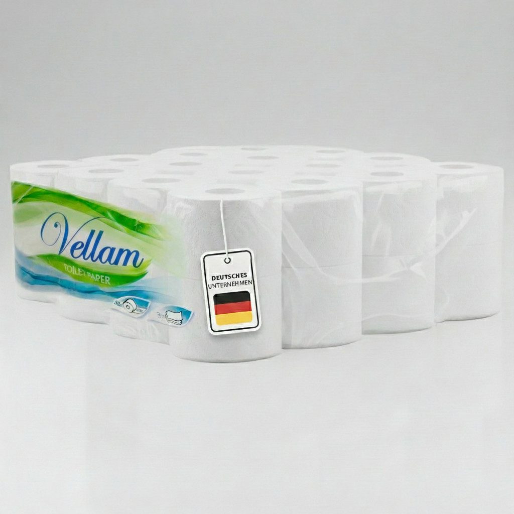 Roxlin Toilettenpapier Premium Toilettenpapier 3-lagig – Ultraweich & Hautfreundlich (32-St)