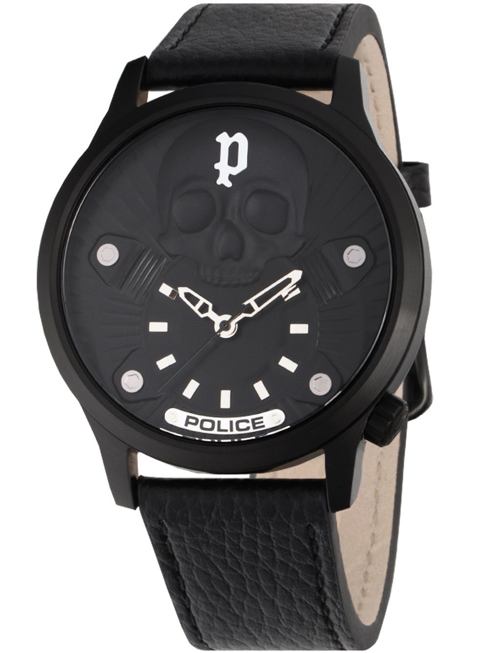 Police Quarzuhr Police PEWJA2227701 Jet Herrenuhr 44mm 3ATM Police PEWJA2227701 Jet Herrenuhr 44mm 3ATM