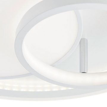 Lightbox LED Deckenleuchte, Dimmfunktion, LED fest integriert, warmweiß - kaltweiß, LED Deckenlampe, Ø 40 cm, 40 W, 4800 lm, 3000-6500 K, CCT