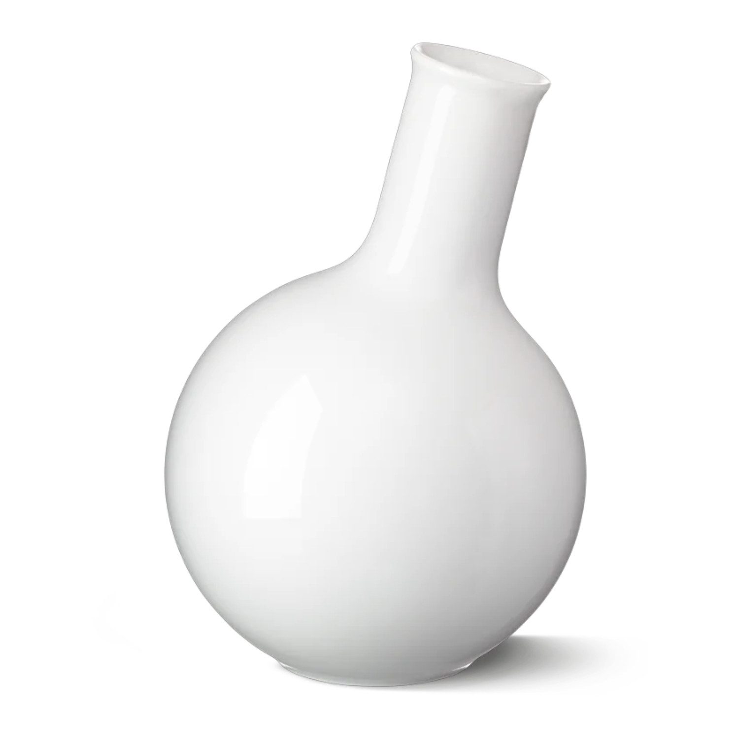 KPM Berlin Dekovase KPM Vase BULB weiß/weiß