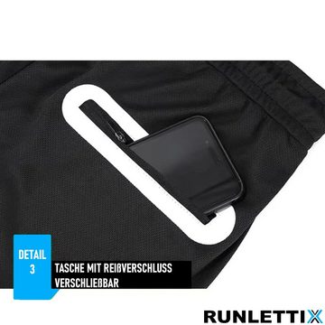 MAVURA Sporthose RUNLETTIX Sport Hose Laufhose Laufshorts Running Fitness Trainingsshorts kurz Herren mit Taschen schnelltrocknend