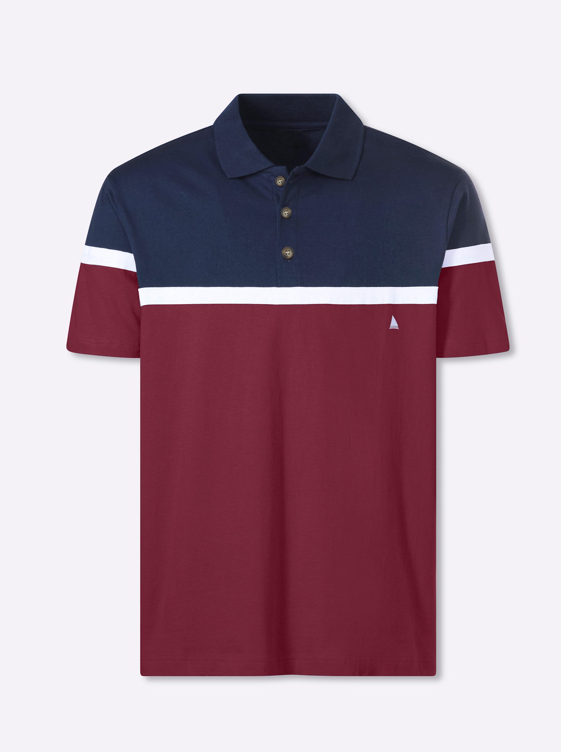 T-Shirt Kurzarm-Poloshirt Kurzarm