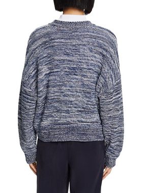 edc by Esprit Rundhalspullover Rundhals-Pullover, Baumwollmix