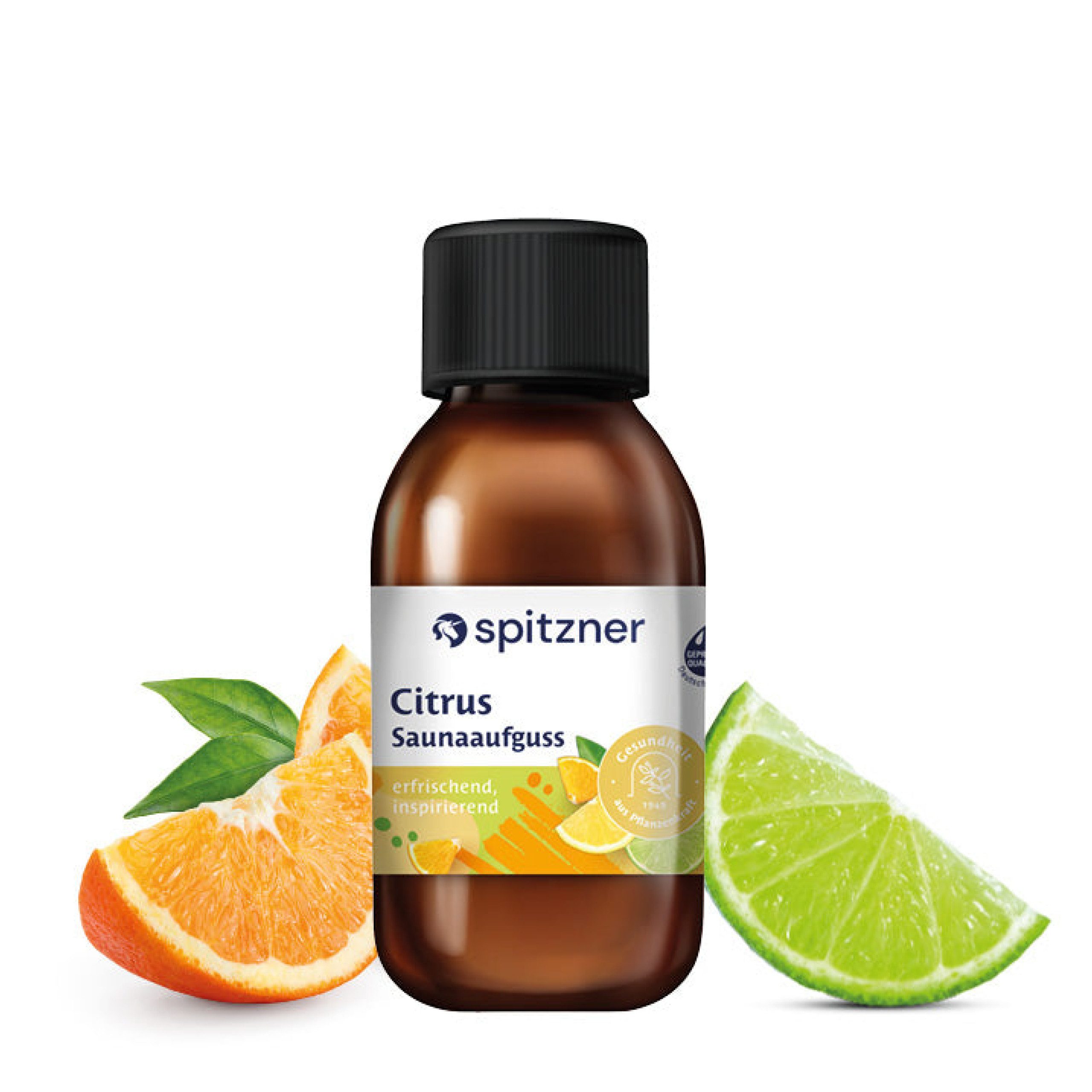 Spitzner Aufgusskonzentrat Spitzner Saunaaufguss Citrus 125 ml Wellness Sauna Aufguss
