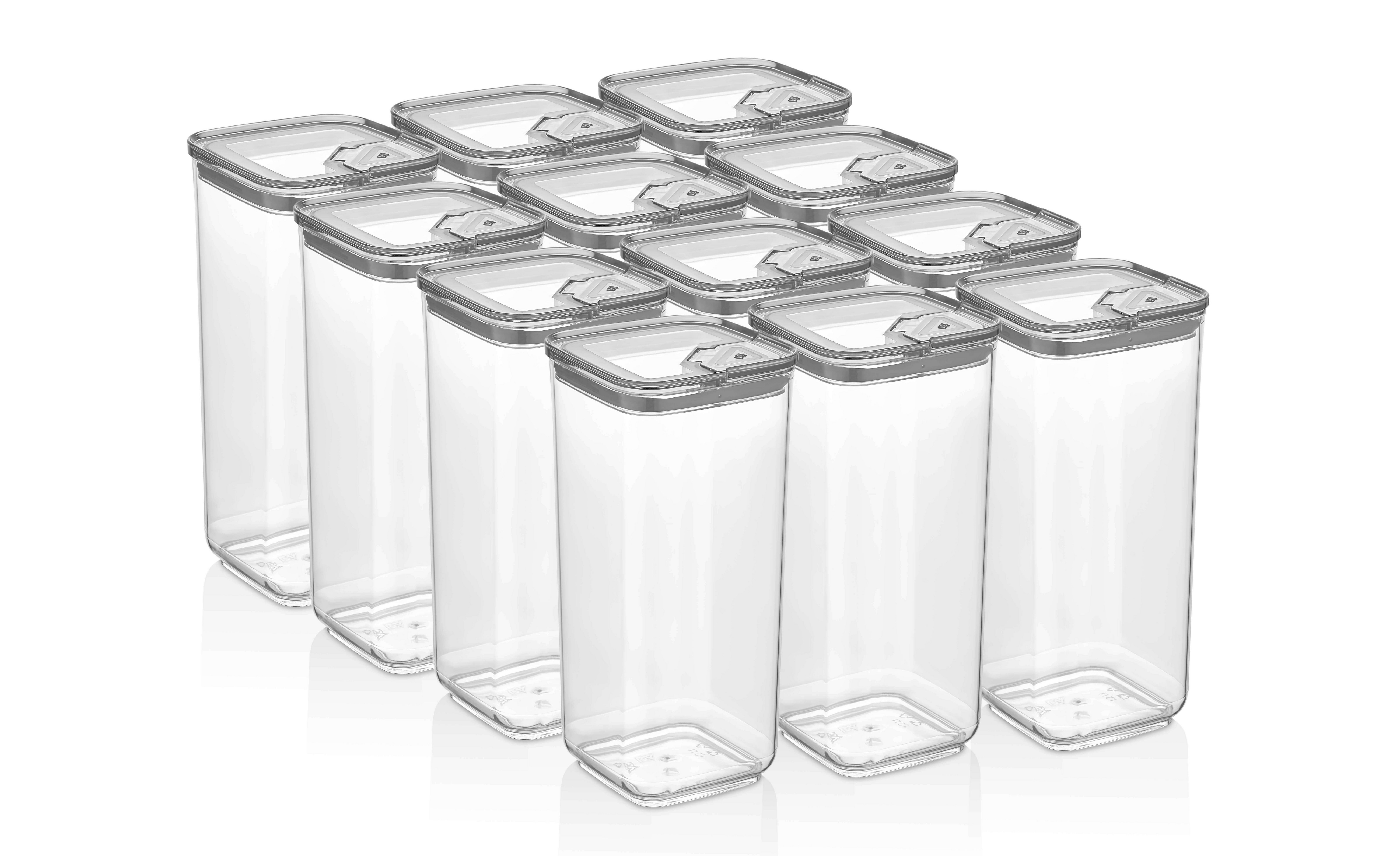 Vip Ahmet Vorratsdose Vorratsdosen mit Deckel, BPA-frei, 12-tlg, 12x1,7L