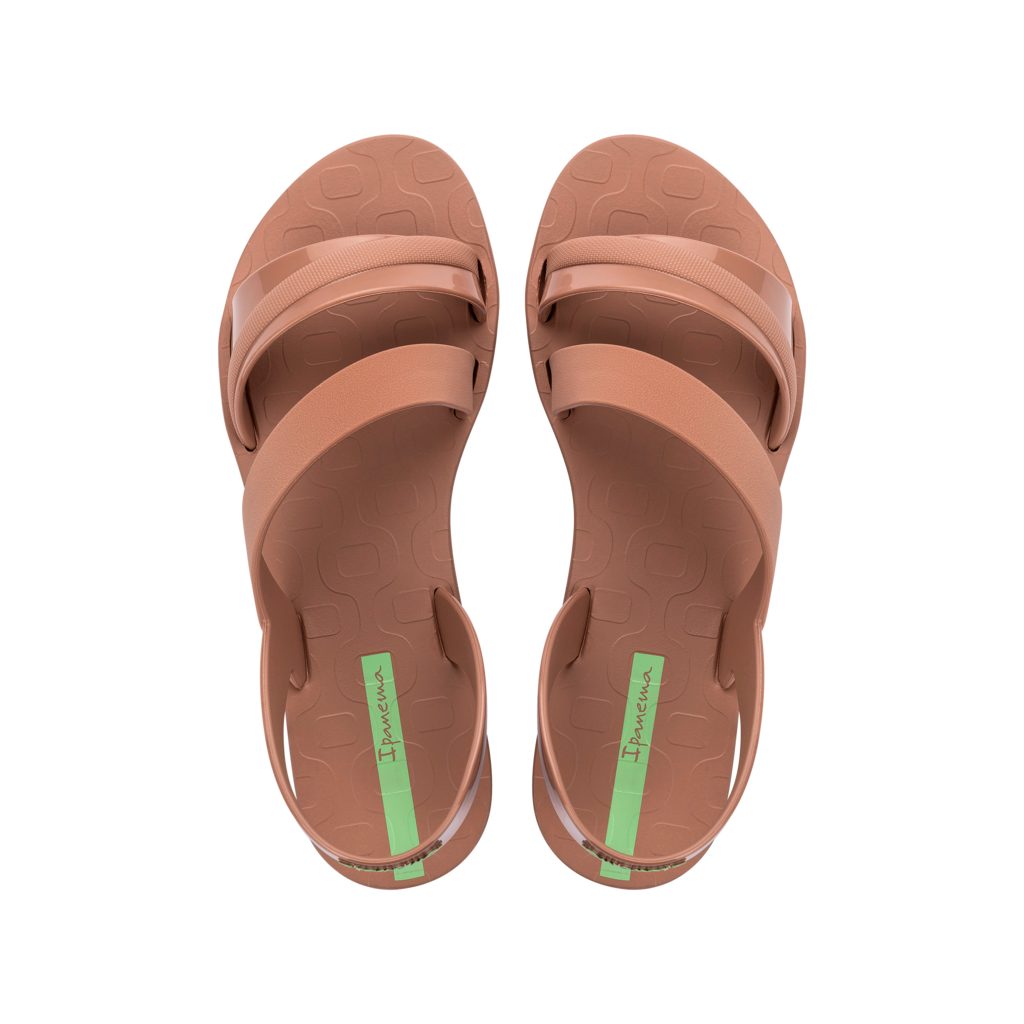 Ipanema IPANEMA VIBRANT SANDAL FEM Sandale für Alltag, ohne Verschluss, sportlicher Stil, mit Gummilaufsohle