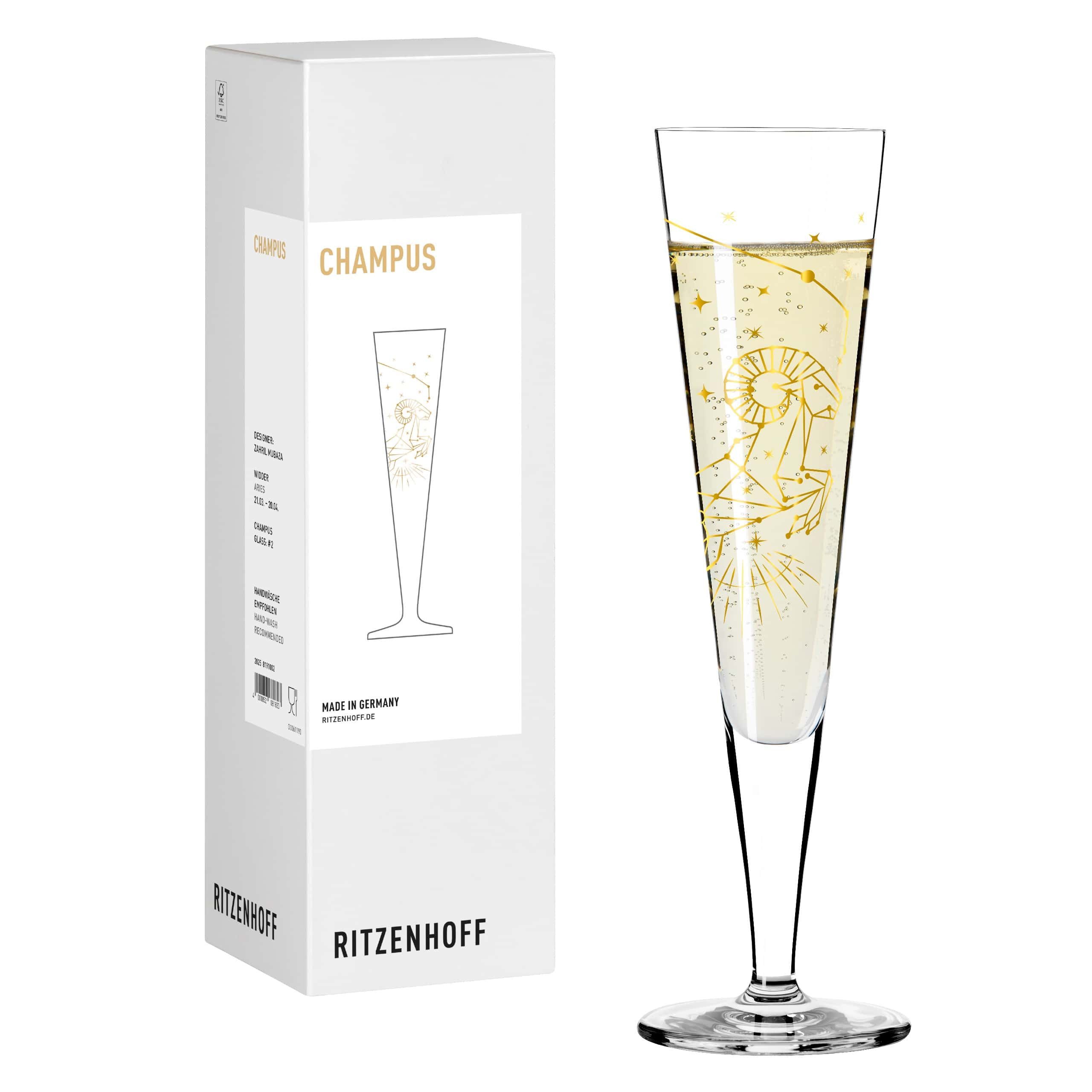 Champagnerglas Astro