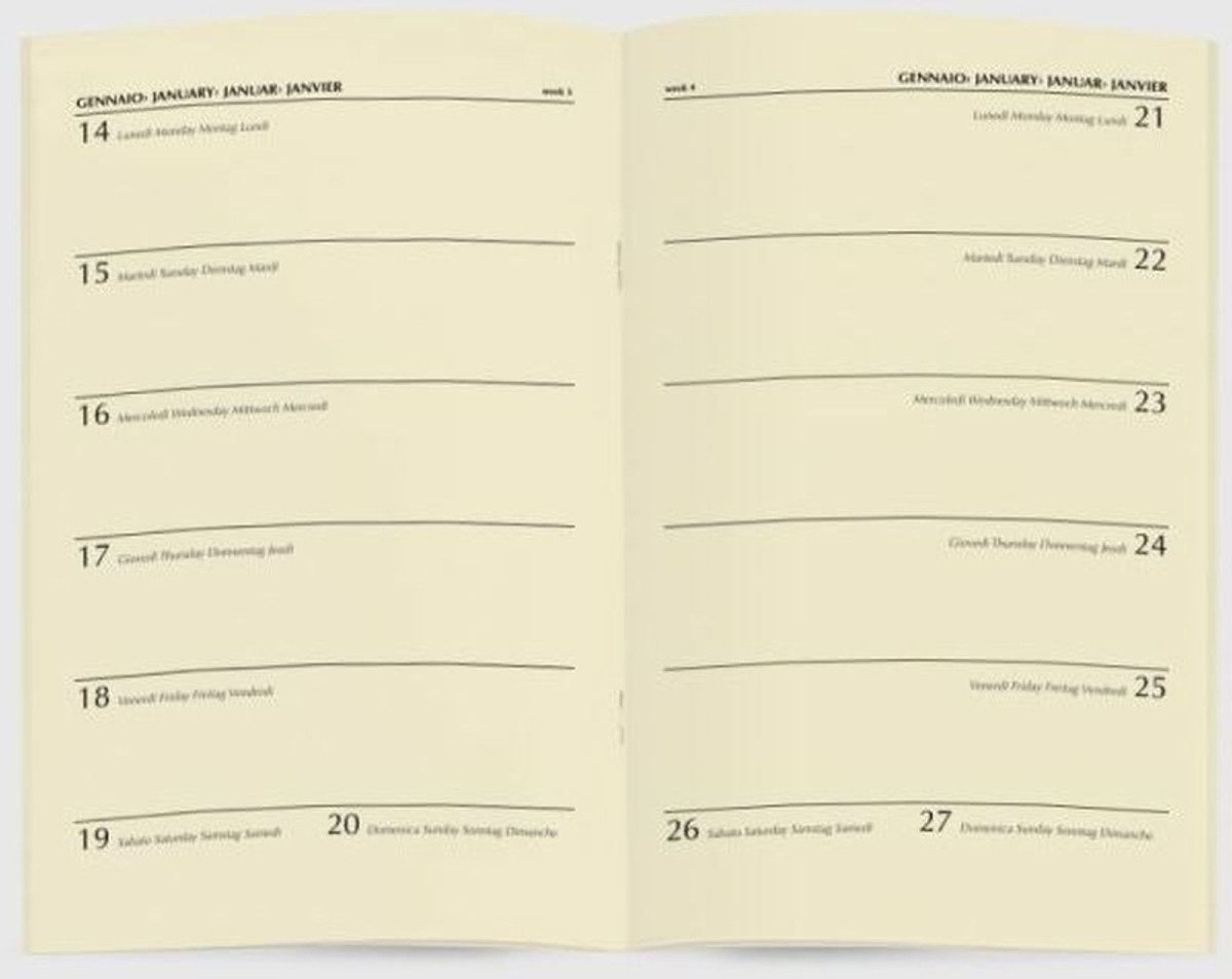 Notizbuch Bullet Journal 13x21 cm braun