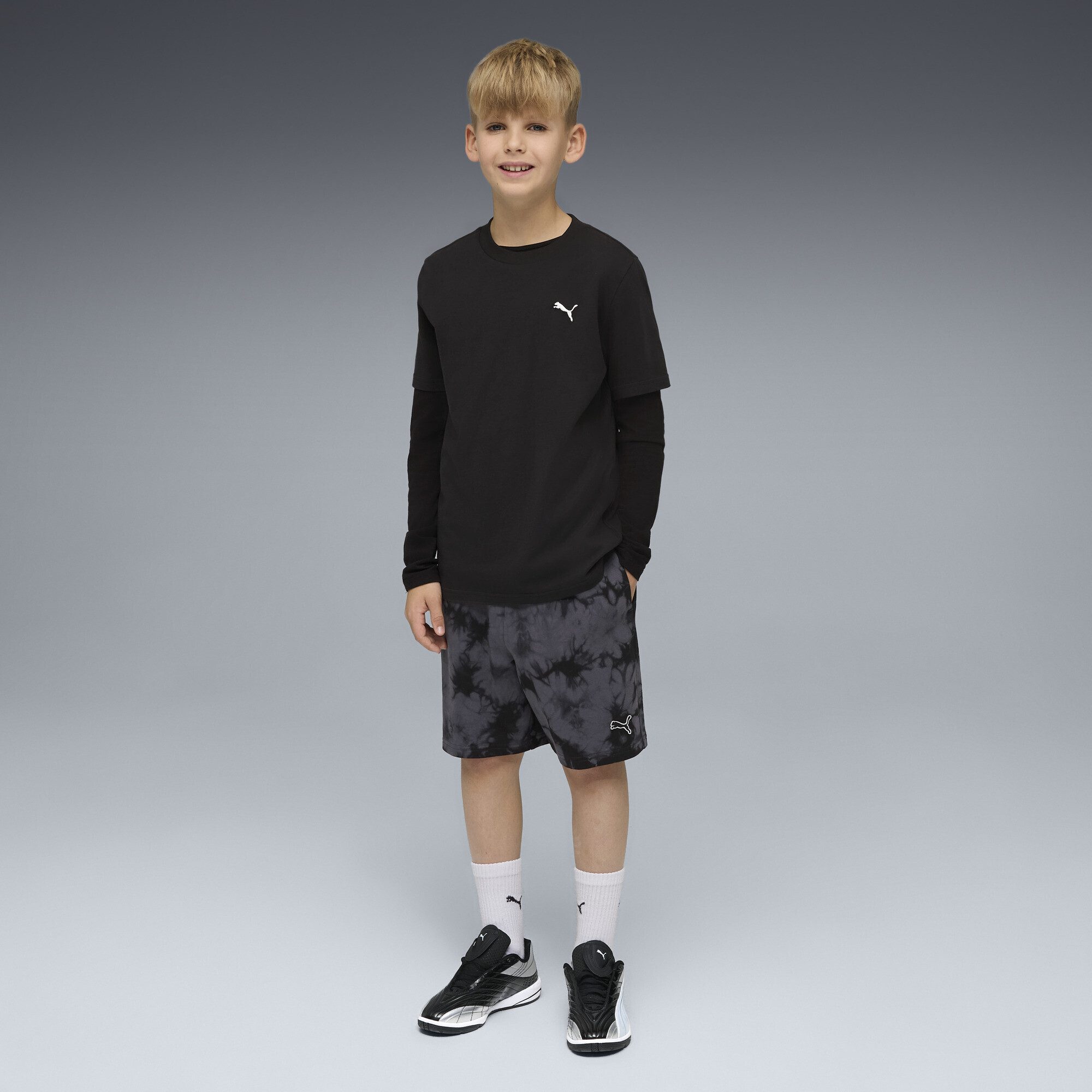 PUMA Sporthose Essentials Relaxed Tie Dye Shorts Jugendliche