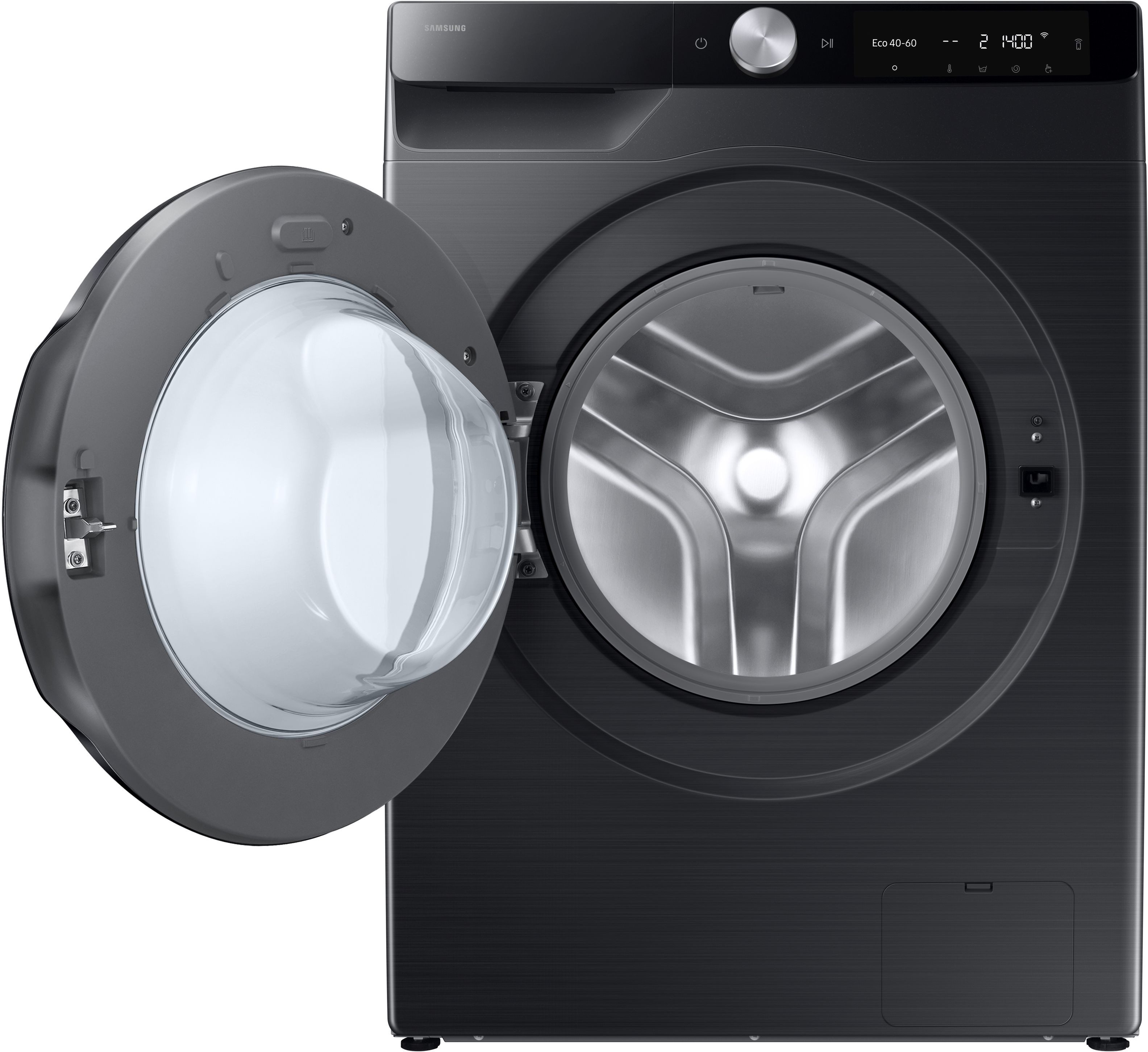 Samsung Waschtrockner WD6100D WD90DG6G94BB, 9 kg, 5 kg, 1400 U/min, SLIM Platzsparer ‑ Große Wäsche auf kleinem Raum