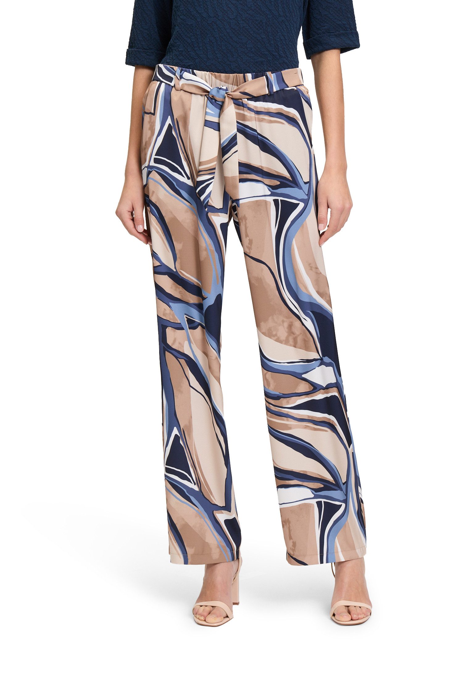Betty&Co Schlupfhose Damen Schlupfhose mit Print günstig online kaufen