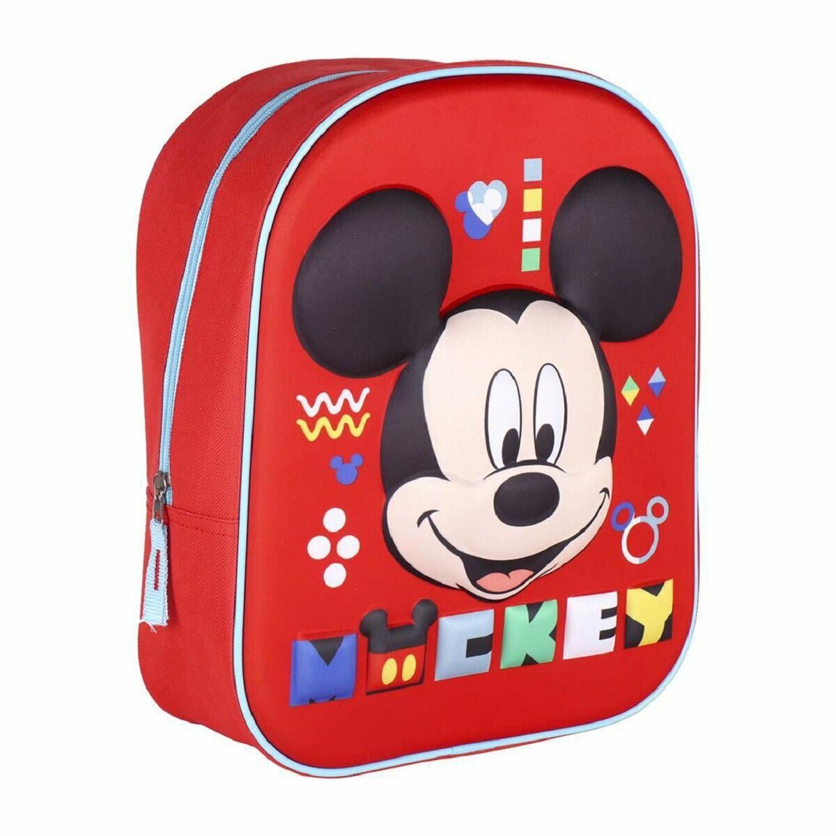 Disney Kinderrucksack Mickey Maus 3D Rucksack Freizeitrucksack für unterwegs (1-tlg)