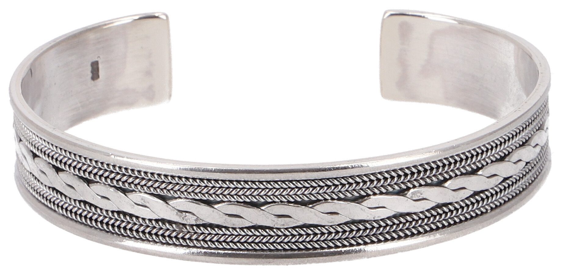 Armreif Massive breite Armspange Silber Armreifen,..