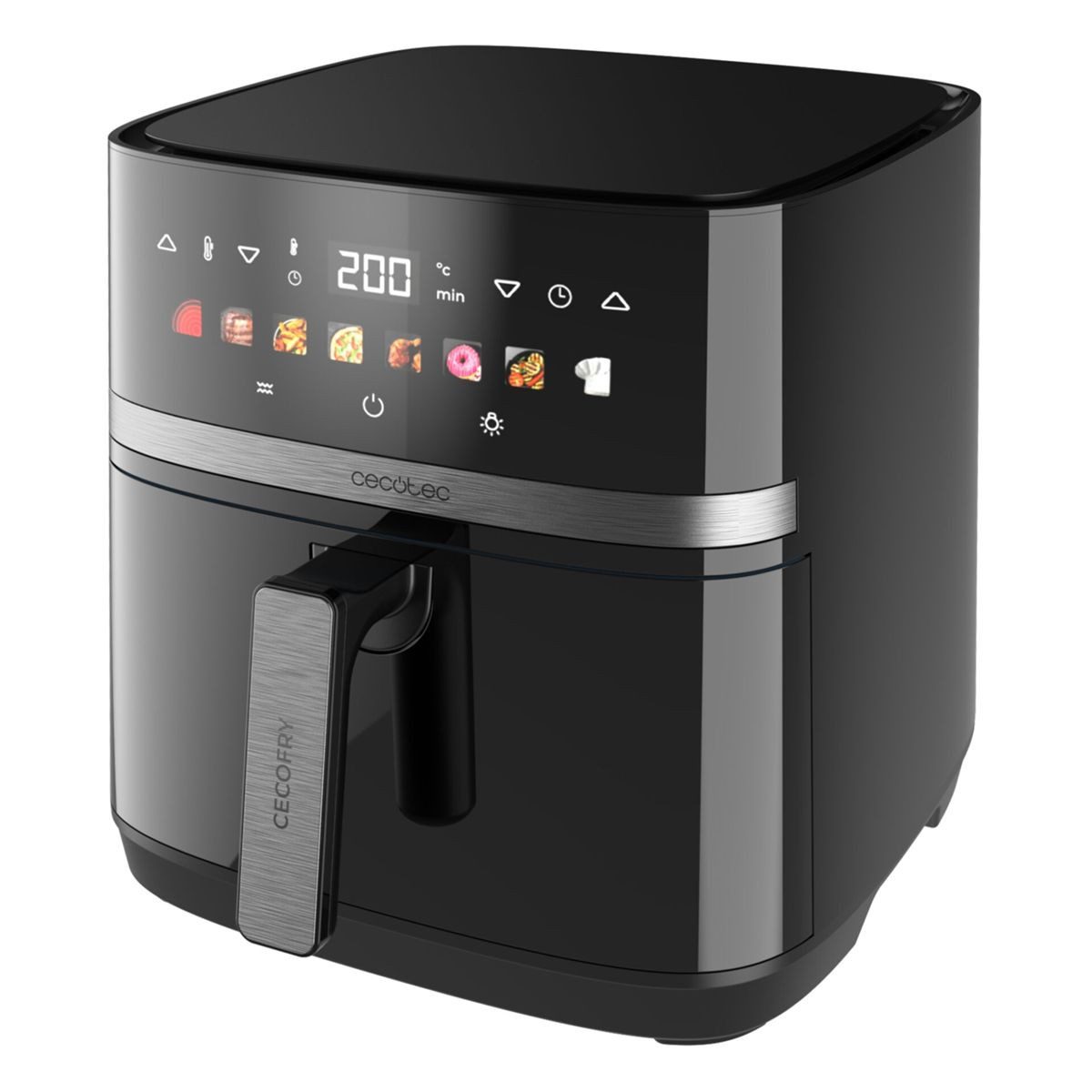 Cecotec Heißluftfritteuse Cecofry&Grill Duoheat 8000 Fritteuse