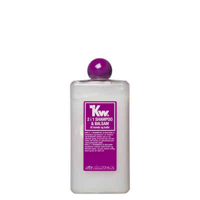 KW Tiershampoo KW Wash & Dry - Shampoo mit Conditioner für Hunde und Katzen - 500 ml, (Shampoo mit Conditioner für Hunde und Katzen)