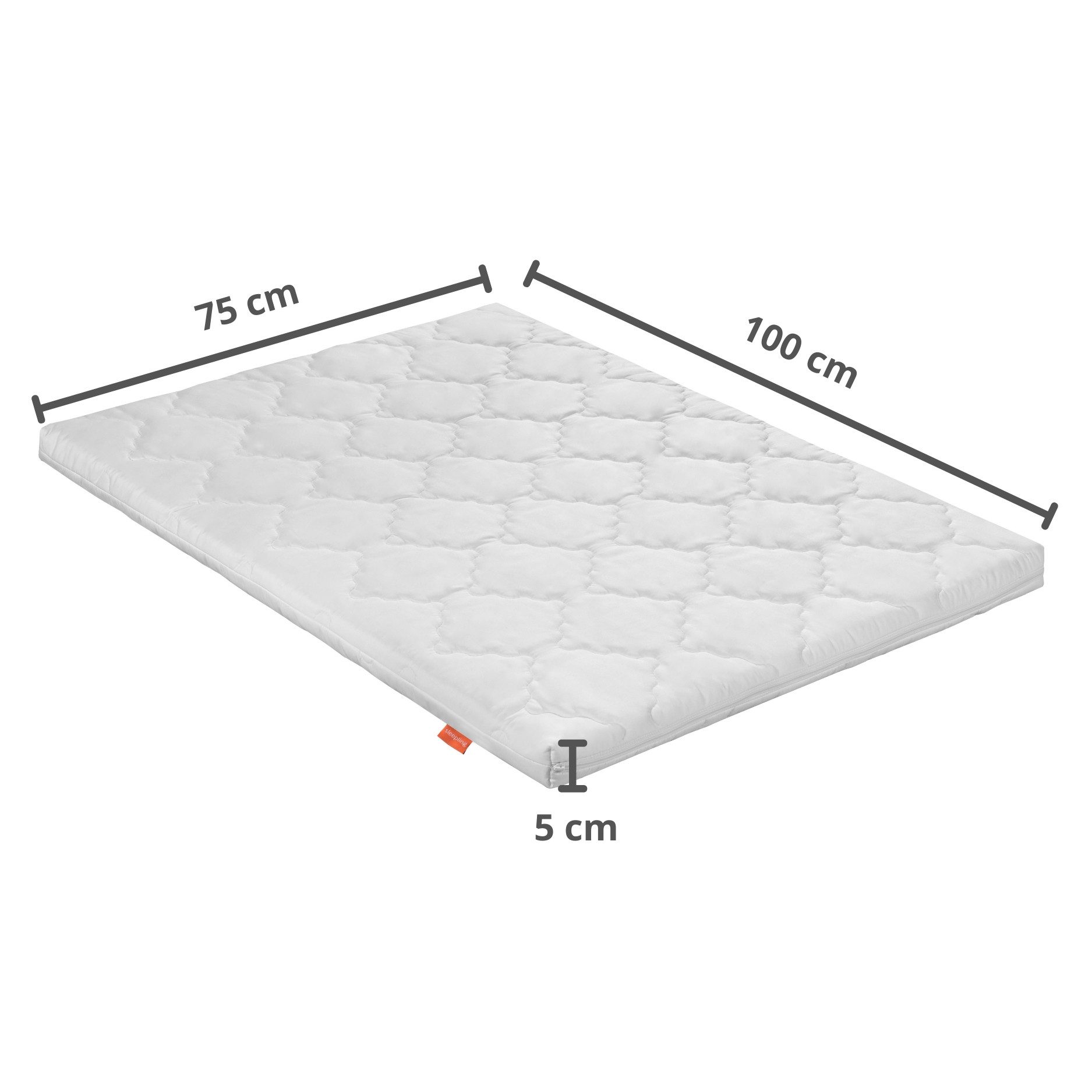 Laufgitter-Matratze Babymatratze, sleepling, 5 cm hoch, günstig online kaufen