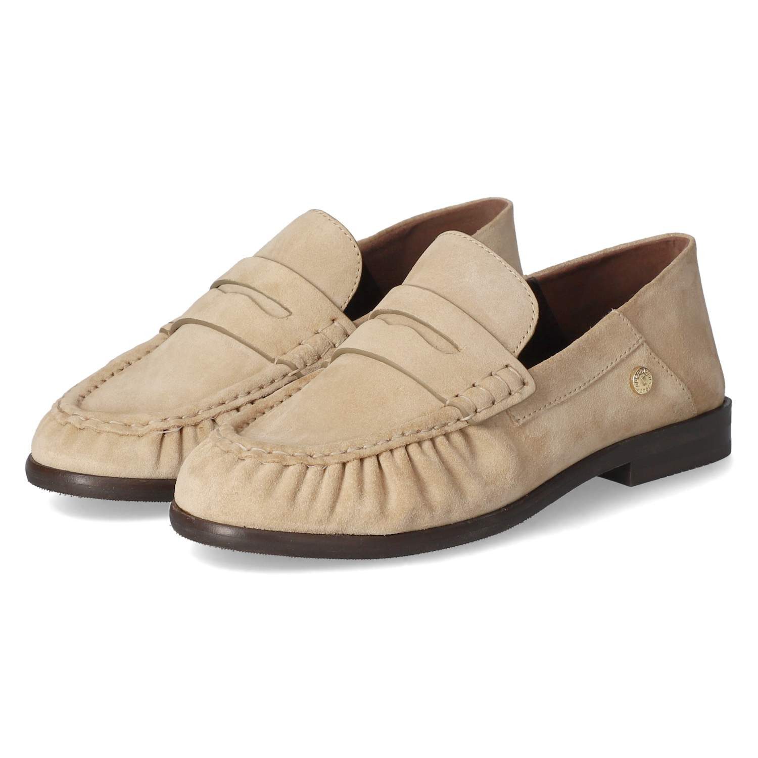 Copenhagen Studios Copenhagen Shoes CS8866-0002 BEIGE Damen Rauleder beige Slipper