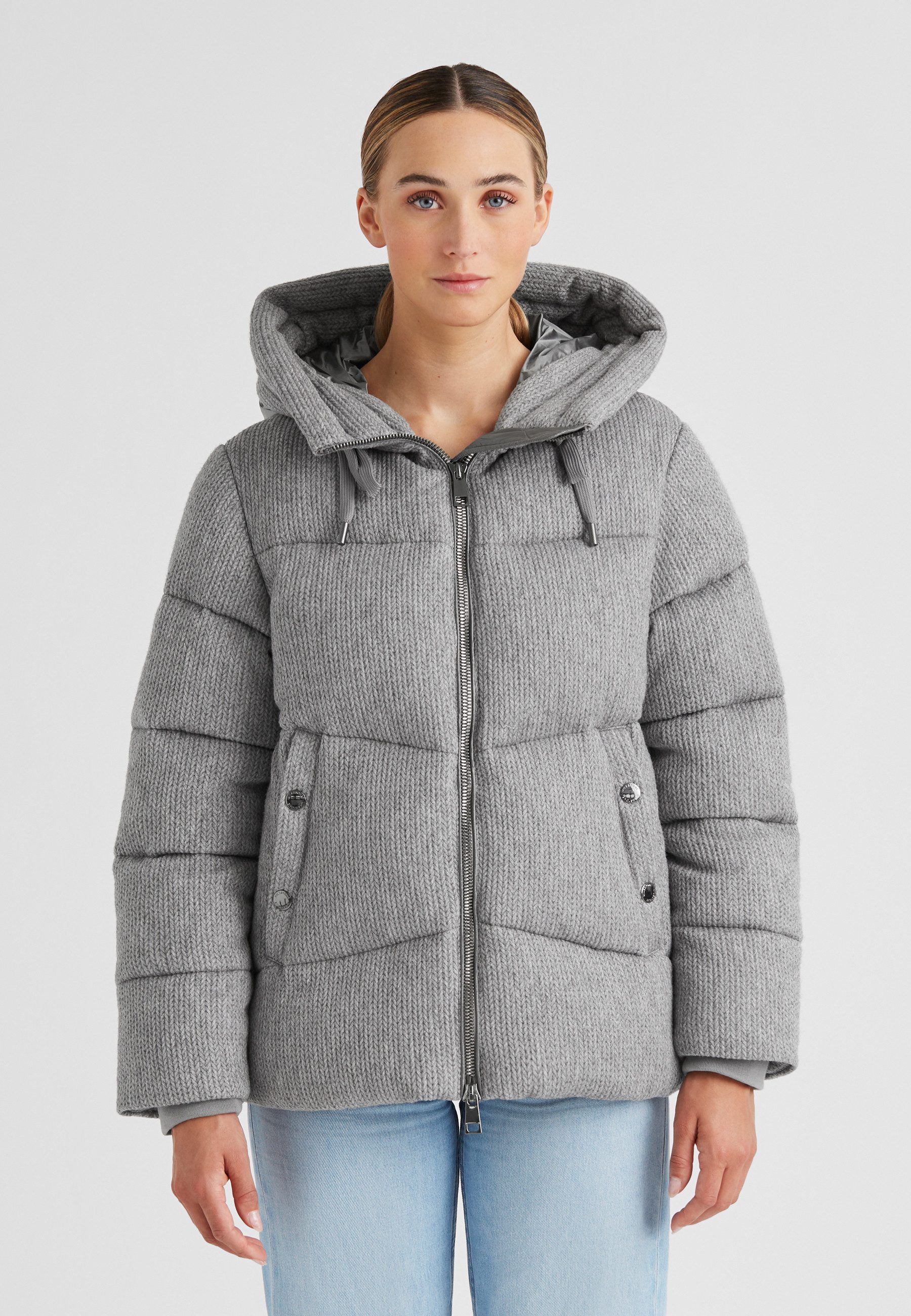 Milestone Steppjacke MSHalima Damen Übergangsjacke Jacke gesteppt lockere Passform