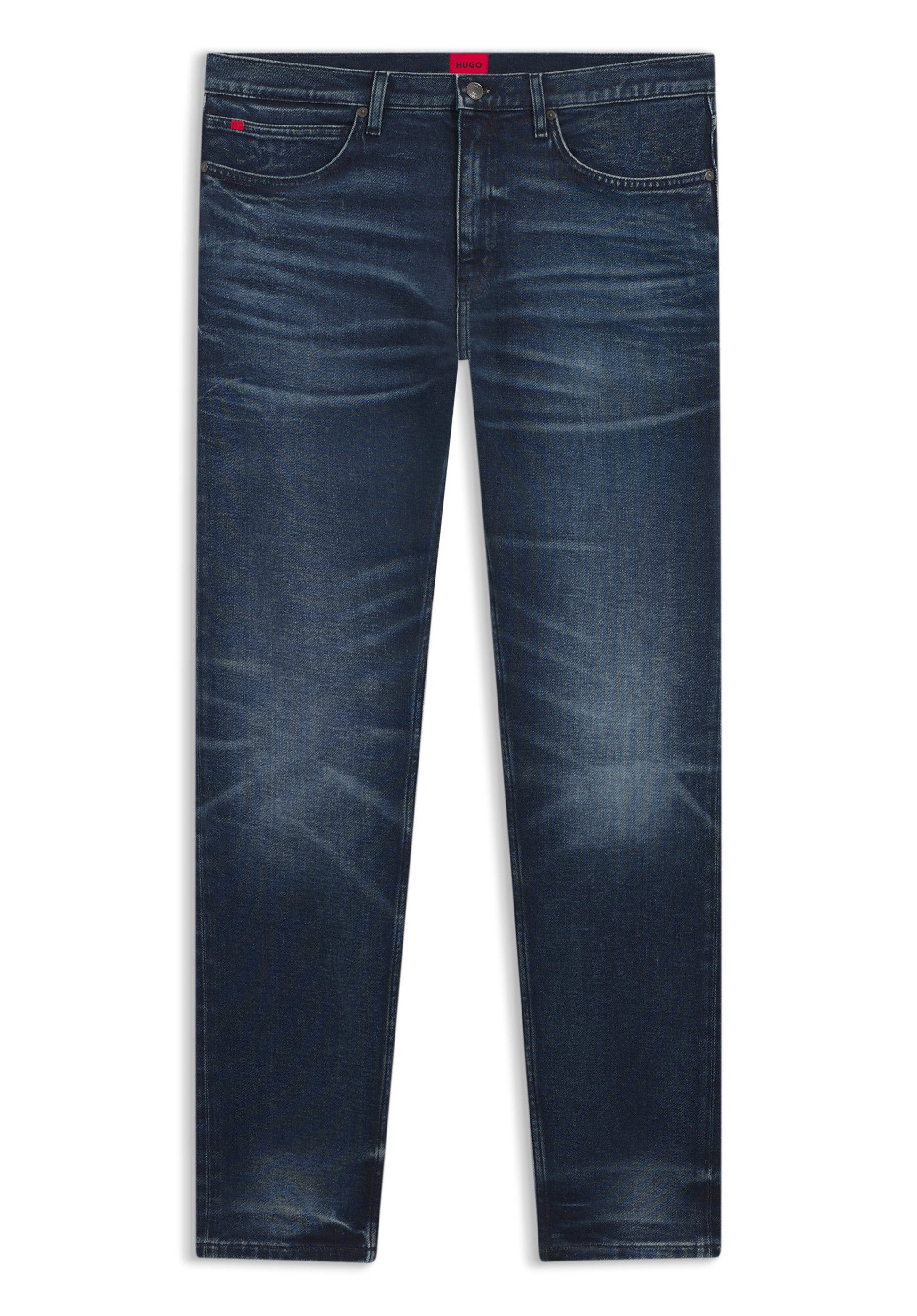 HUGO Chinohose Fit Jeans aus Stretch-Denim (1-tlg)