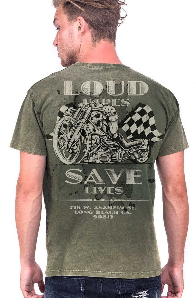 West Coast Choppers T-Shirt Loud Pipes günstig online kaufen