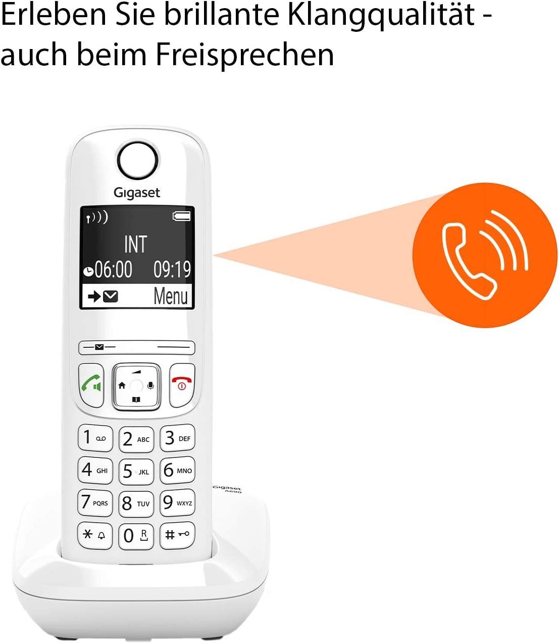 Gigaset A690 Schnurloses DECT-Telefon (Mobilteile: 1)
