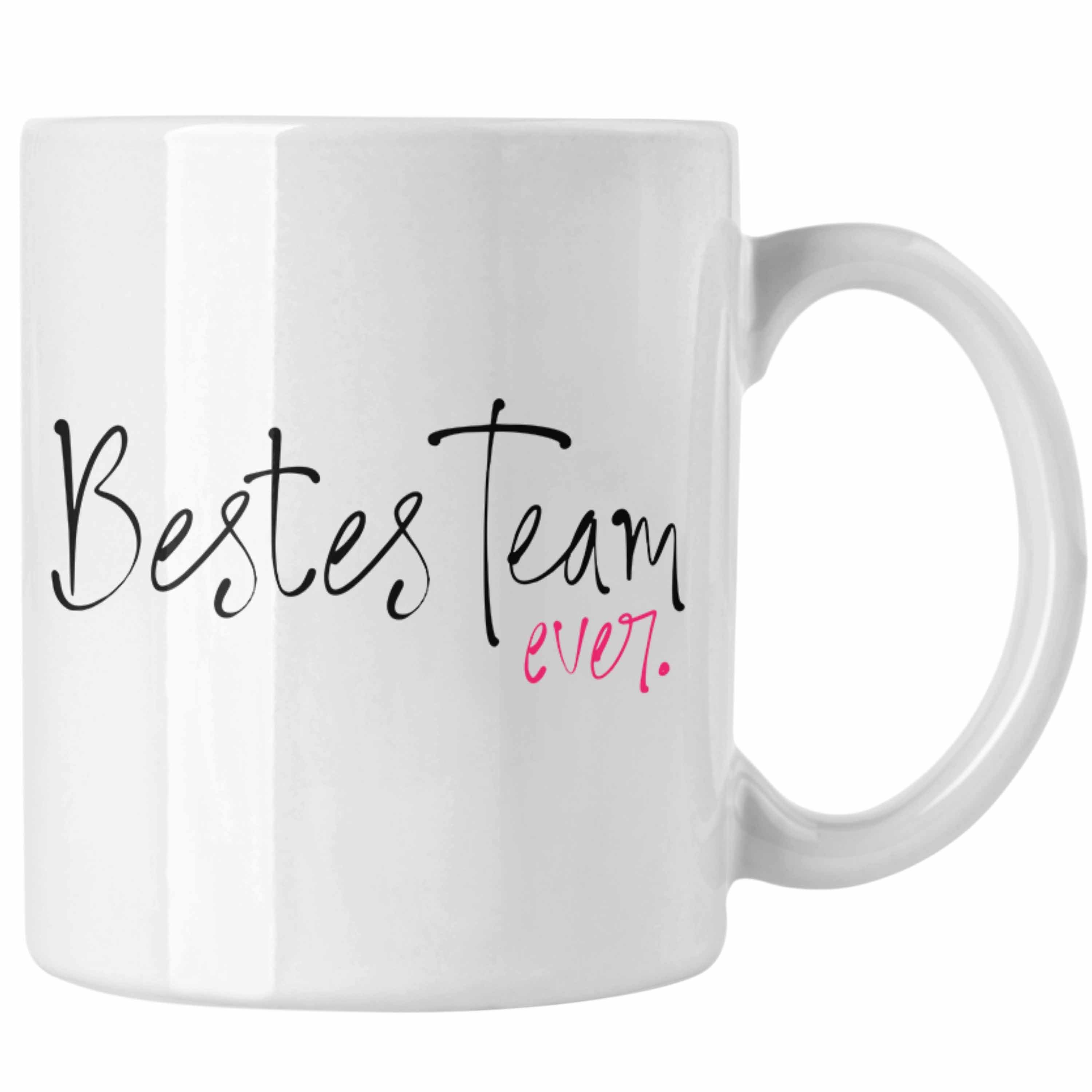 Trendation Tasse Team Tasse als Geschenk - Bestes Team Ever Dankeschön