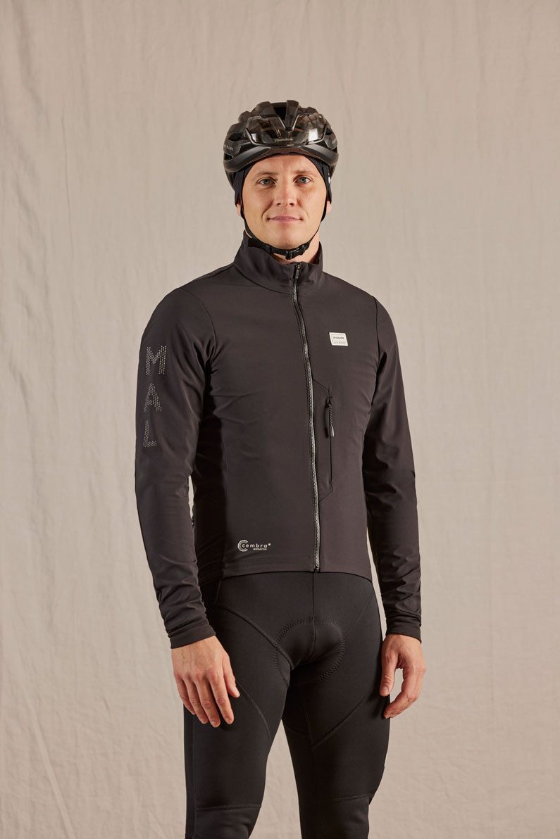 Maloja Fahrradjacke TschigatM Cycle Hybrid (winddicht, atmungsaktiv, 3 Rückentaschen)