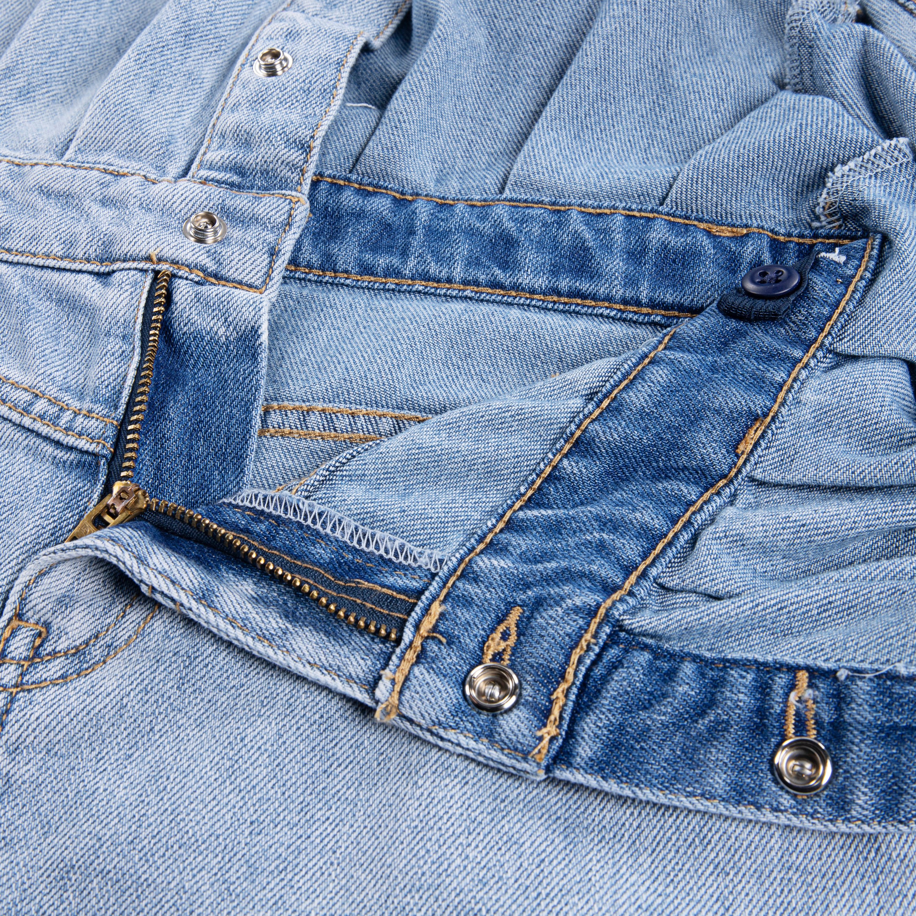 Levi's® Kids Jeanskleid LVG LS WESTERN DRESS mit Druckknöpfen, for Girls