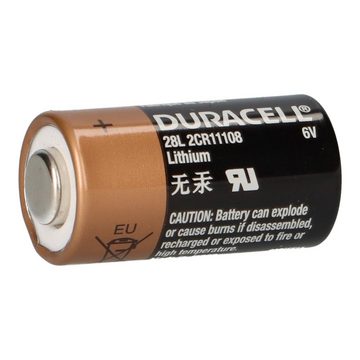 Duracell 5x Duracell Photobatterie PX28 Lithium 6V 150mAh (5x 1er Blister) Fotobatterie