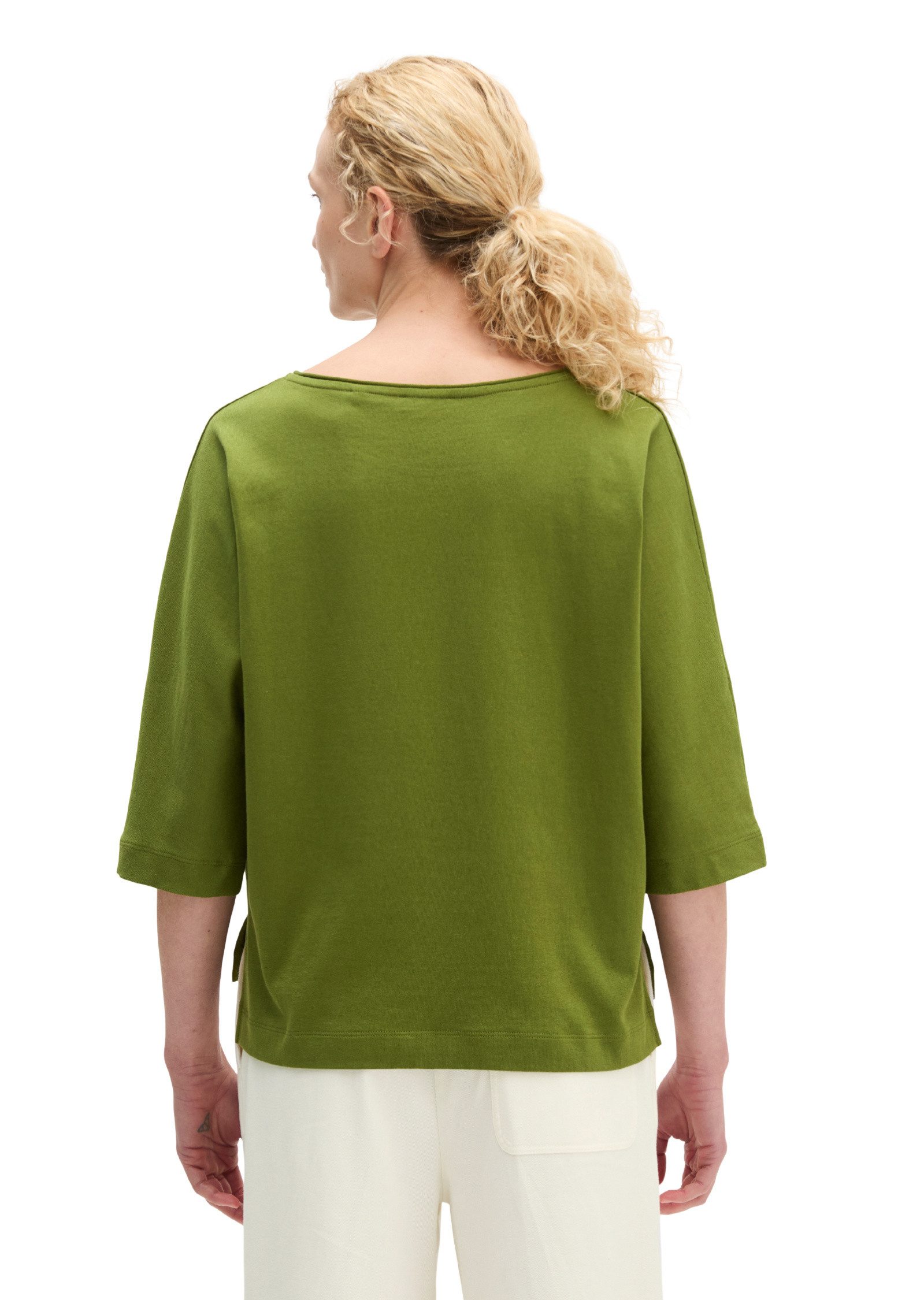 Marc O'Polo T-Shirt aus Feinstrick-Jersey