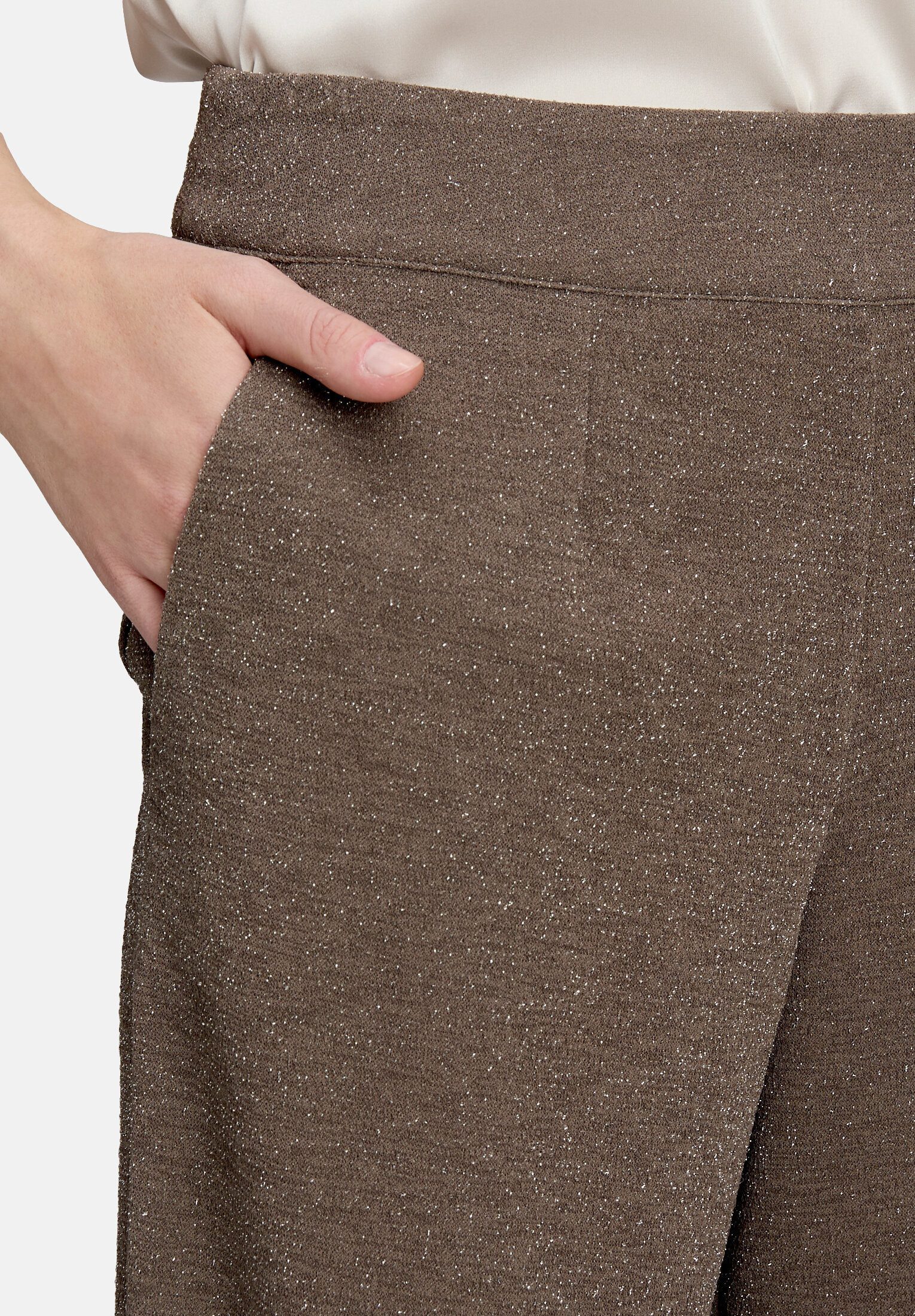 Betty Barclay Marlene-Hose Damen im Glitzer-Look