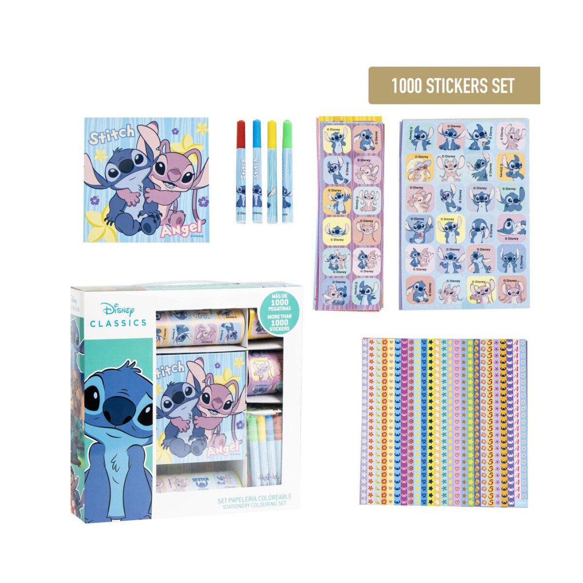 Lilo & Stitch Kreativset Disney Lilo & Stitch Angel 1000-teiliger Aufklebersatz