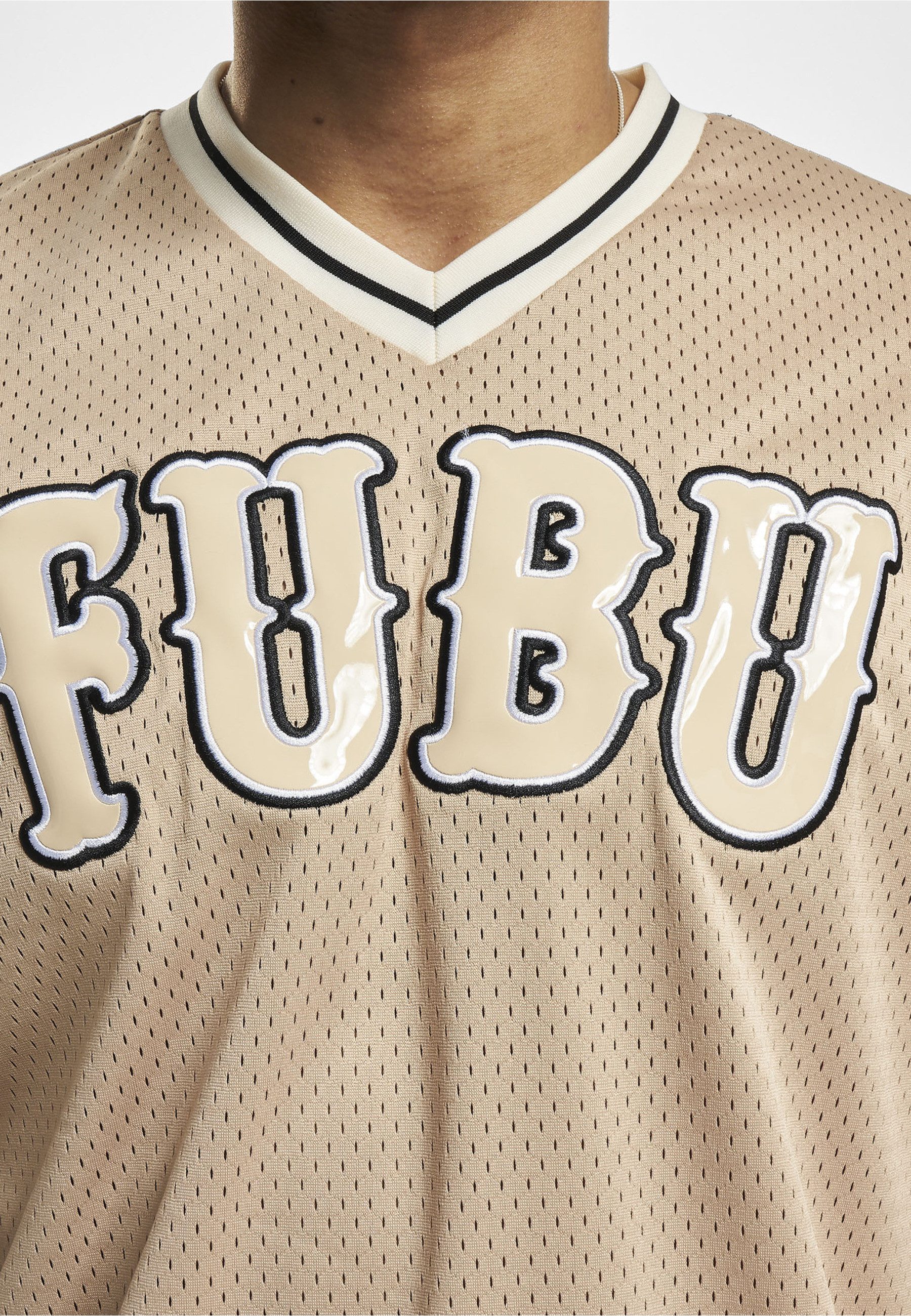 Fubu T-Shirt Fubu Herren FM231-002-1 FUBU Vintage Lacque Mesh Tee (1-tlg)