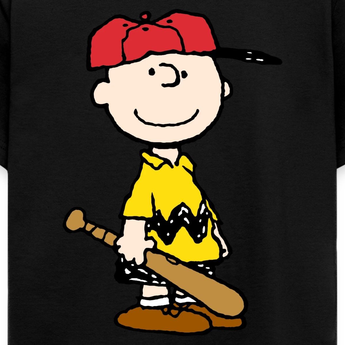 Spreadshirt T-Shirt Peanuts Charlie Brown Baseball Sport Kinder T-Shirt (1-tlg)